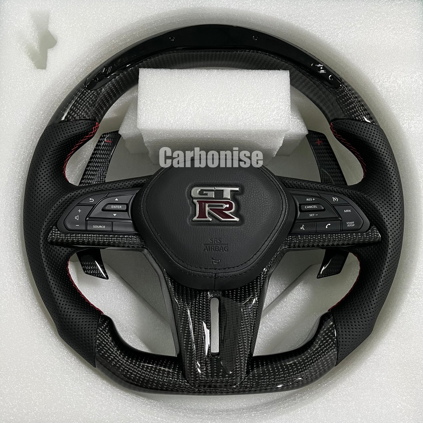 Nissan GTR Carbon Fiber Steering Wheel