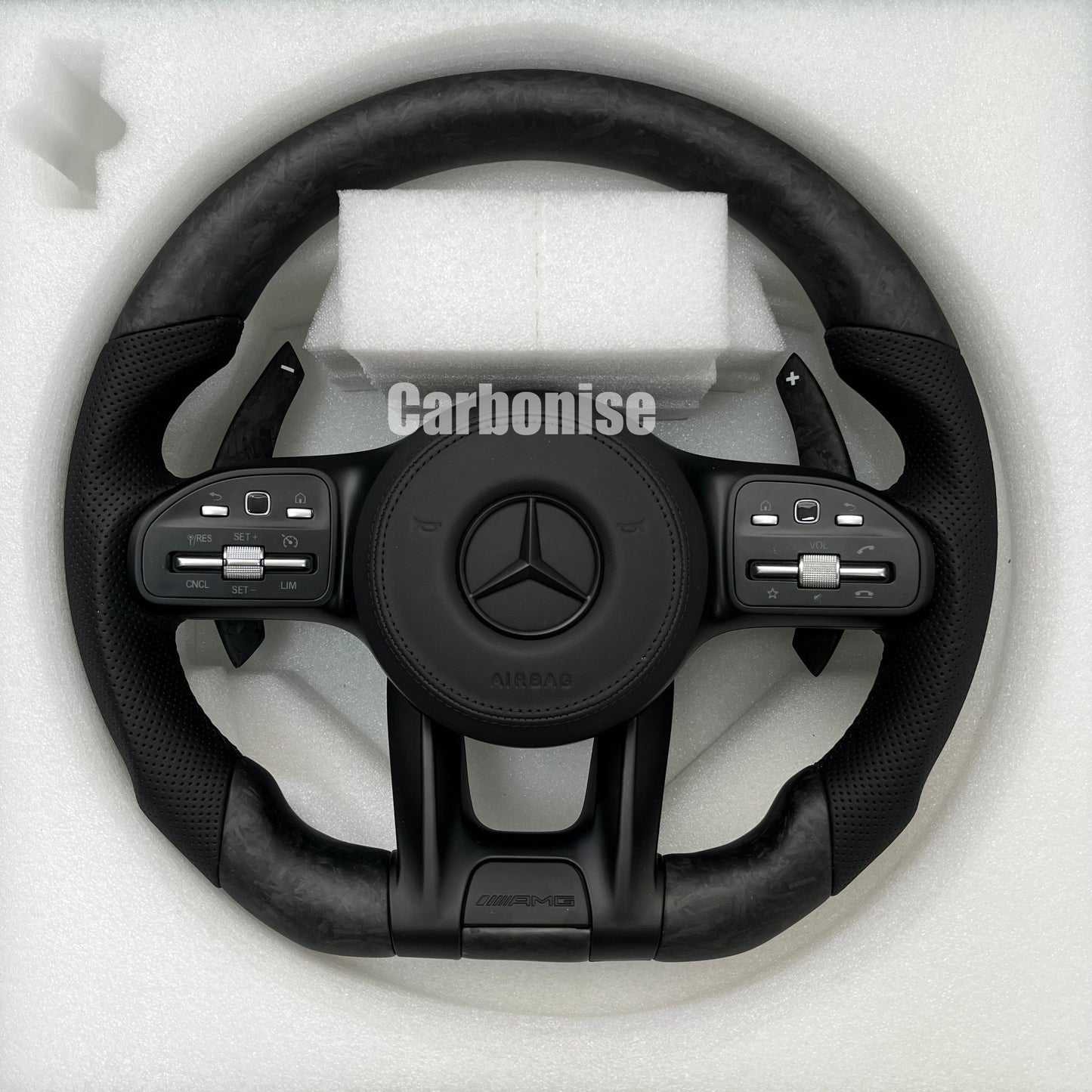 Mercedes-Benz Carbon Fiber Steering Wheel #02