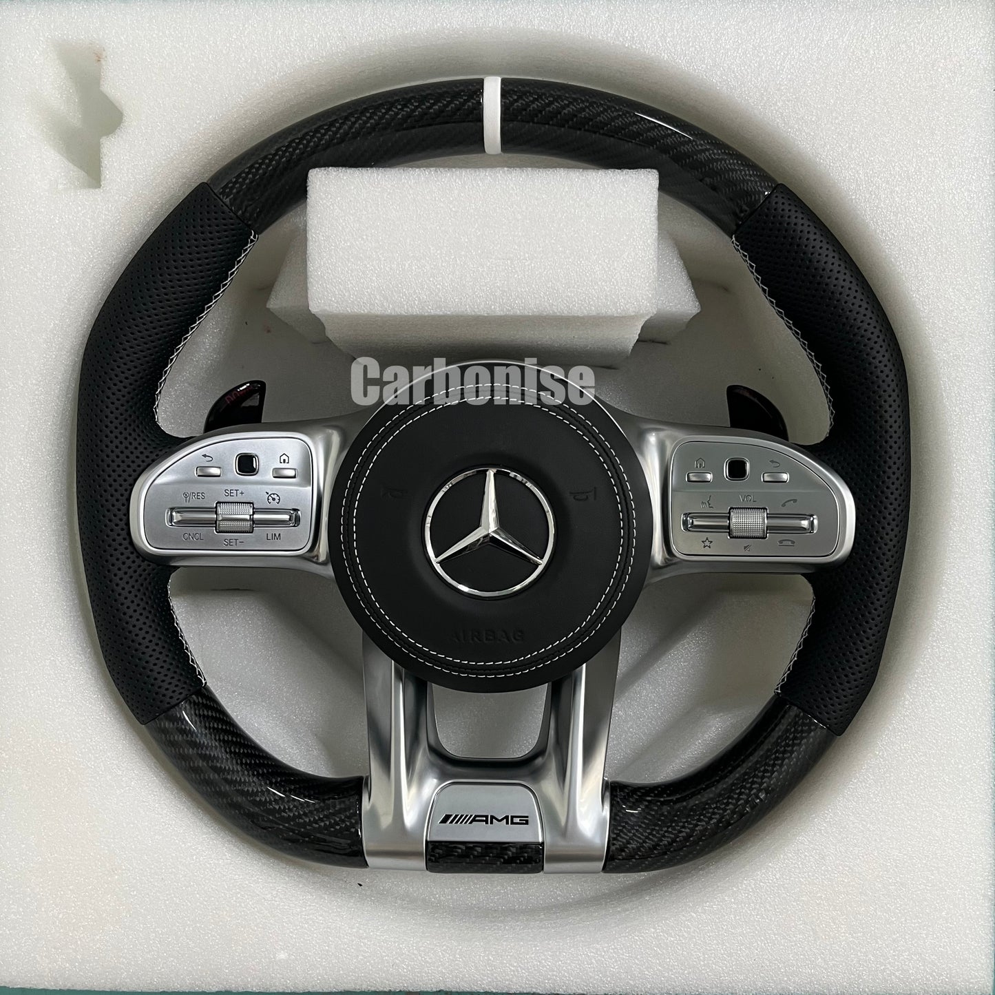 Mercedes-Benz Carbon Fiber Steering Wheel #09