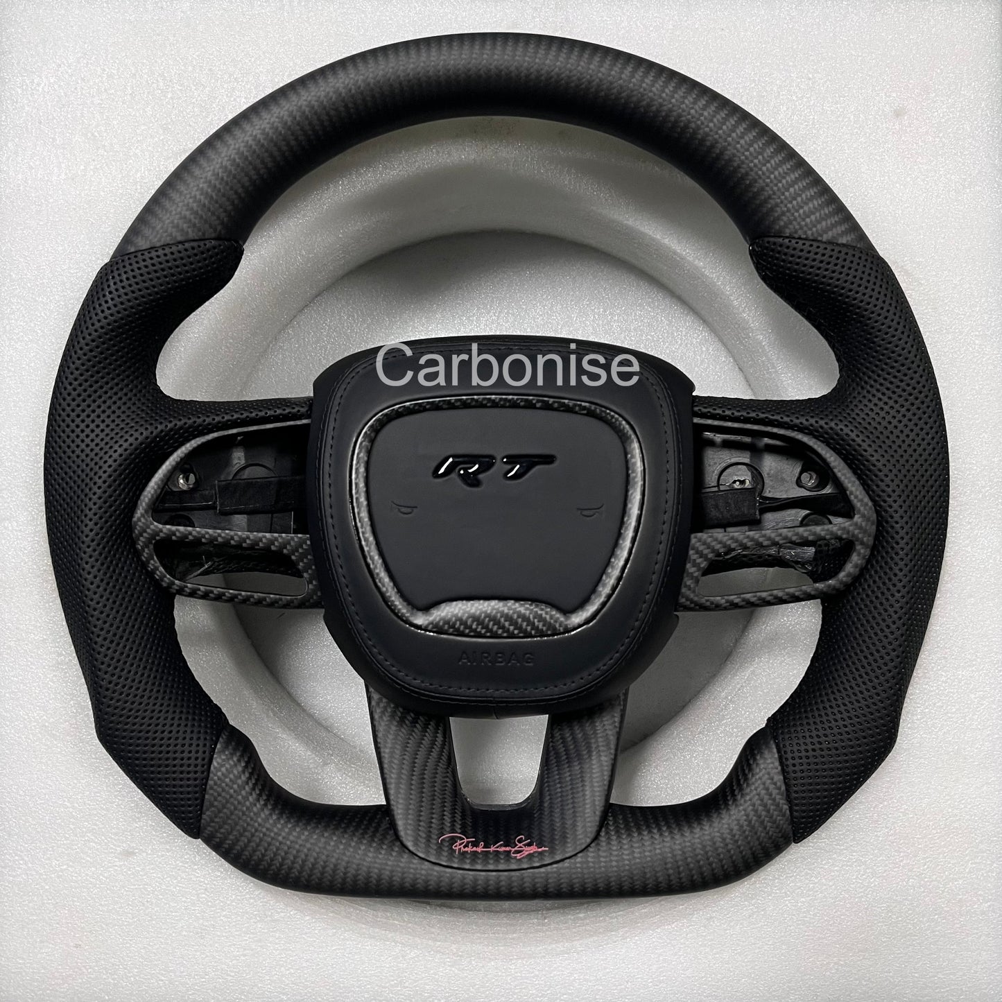 Dodge Matt Carbon Fiber Steering Wheel