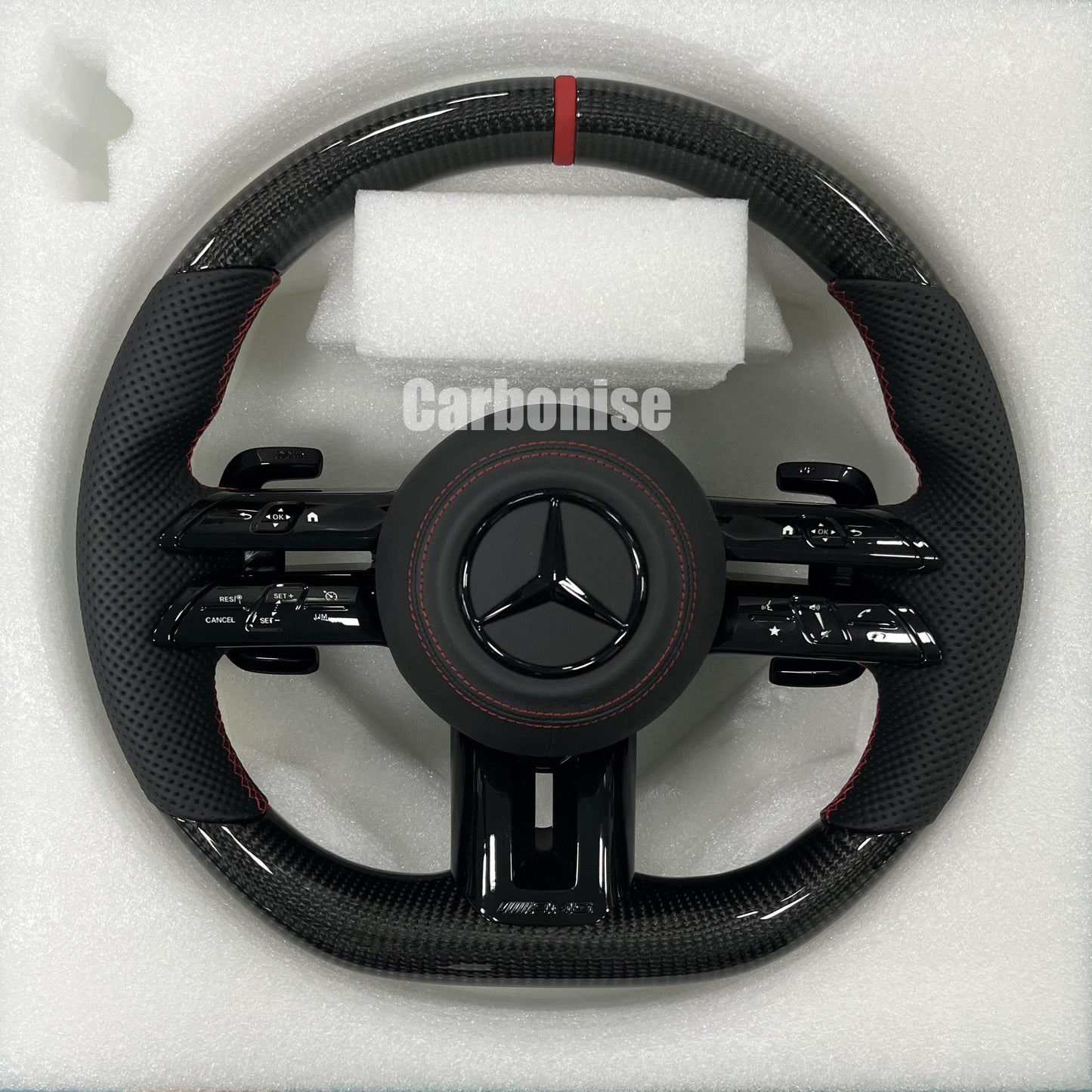 Mercedes-Benz Carbon Fiber Steering Wheel #Q23