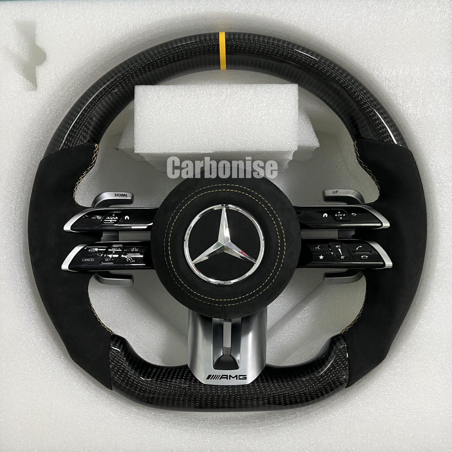 Mercedes-Benz Carbon Fiber Steering Wheel #Q28