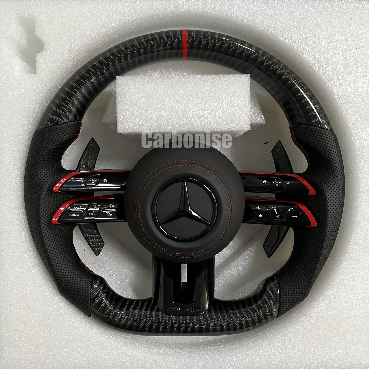 Mercedes-Benz Carbon Fiber Steering Wheel #Q31