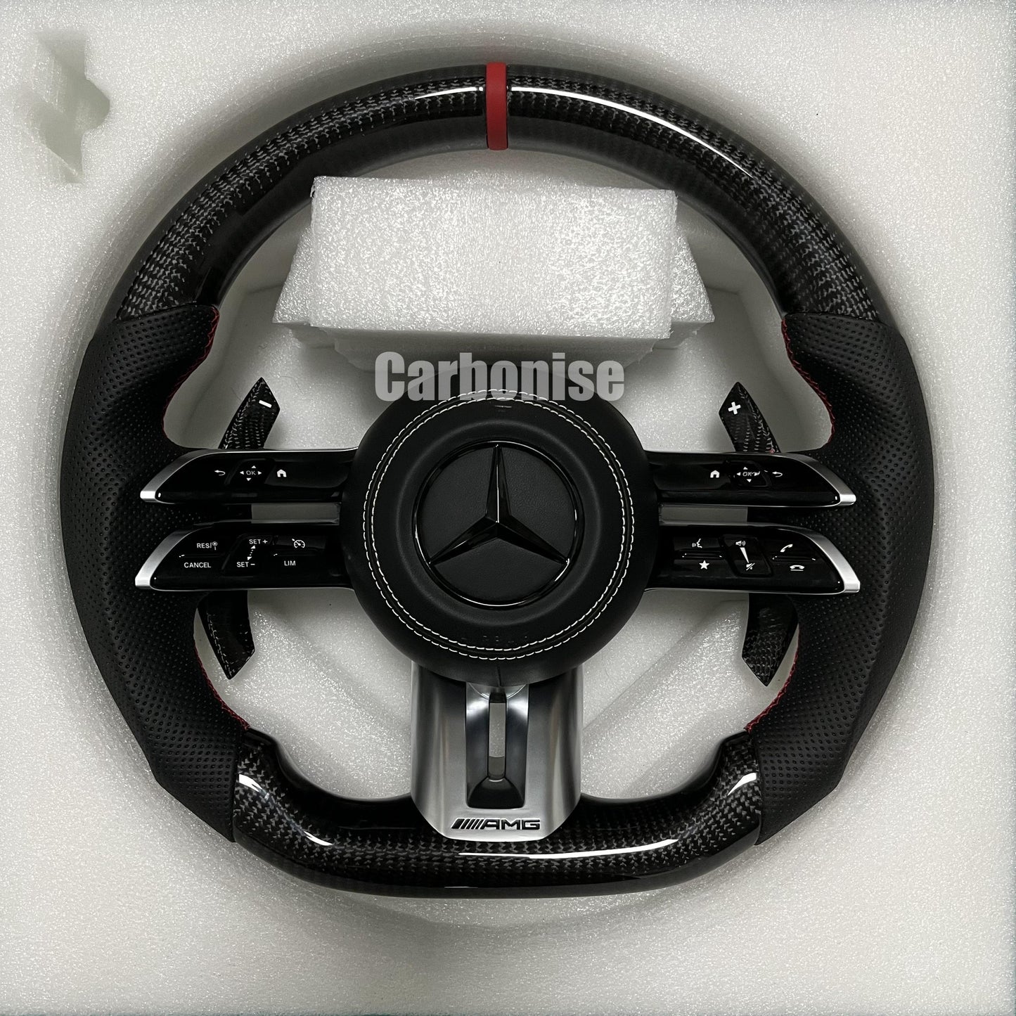 Mercedes-Benz Carbon Fiber Steering Wheel #Q7