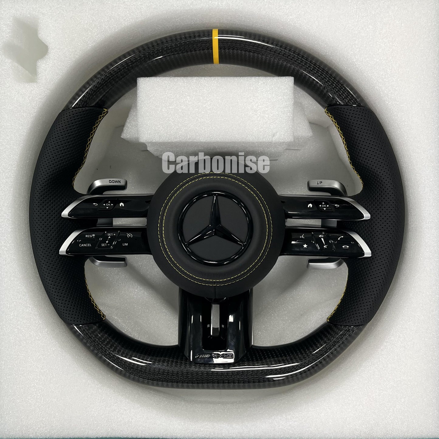 Mercedes-Benz Carbon Fiber Steering Wheel #Q9