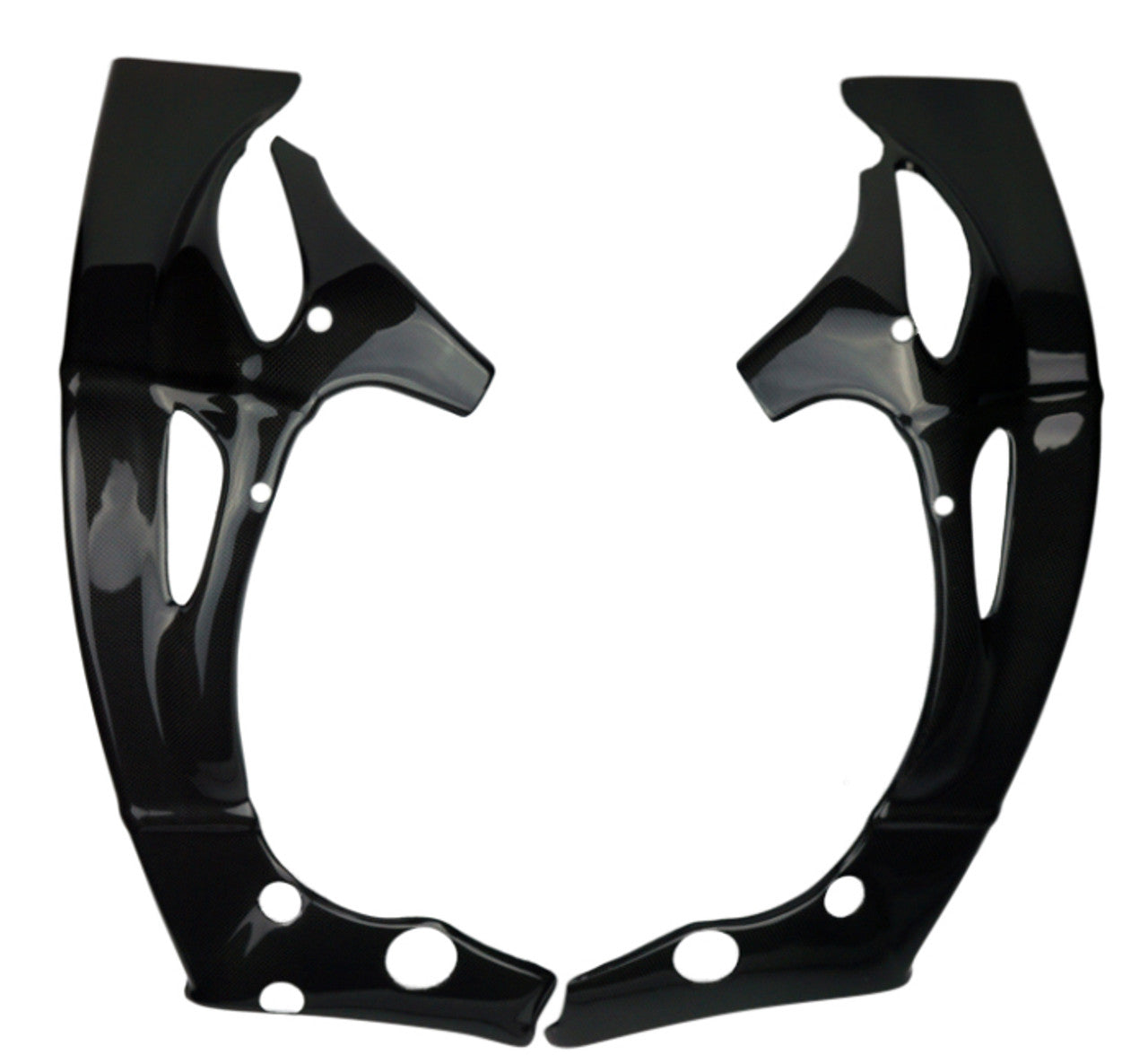 YAMAHA R1 2009-2014 (Frame Protectors) Dry Carbon
