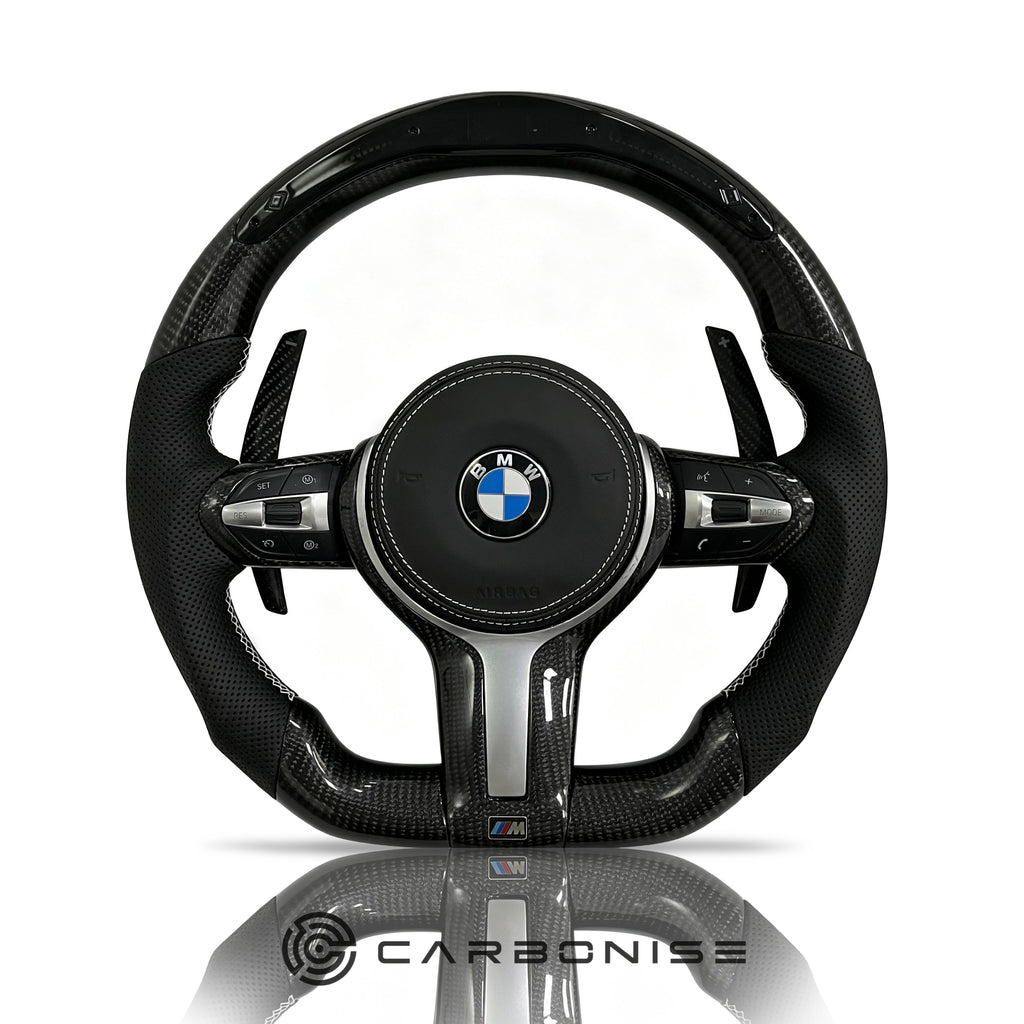 BMW Steering Wheel (Carbon Fiber+Perforated Leather) @10