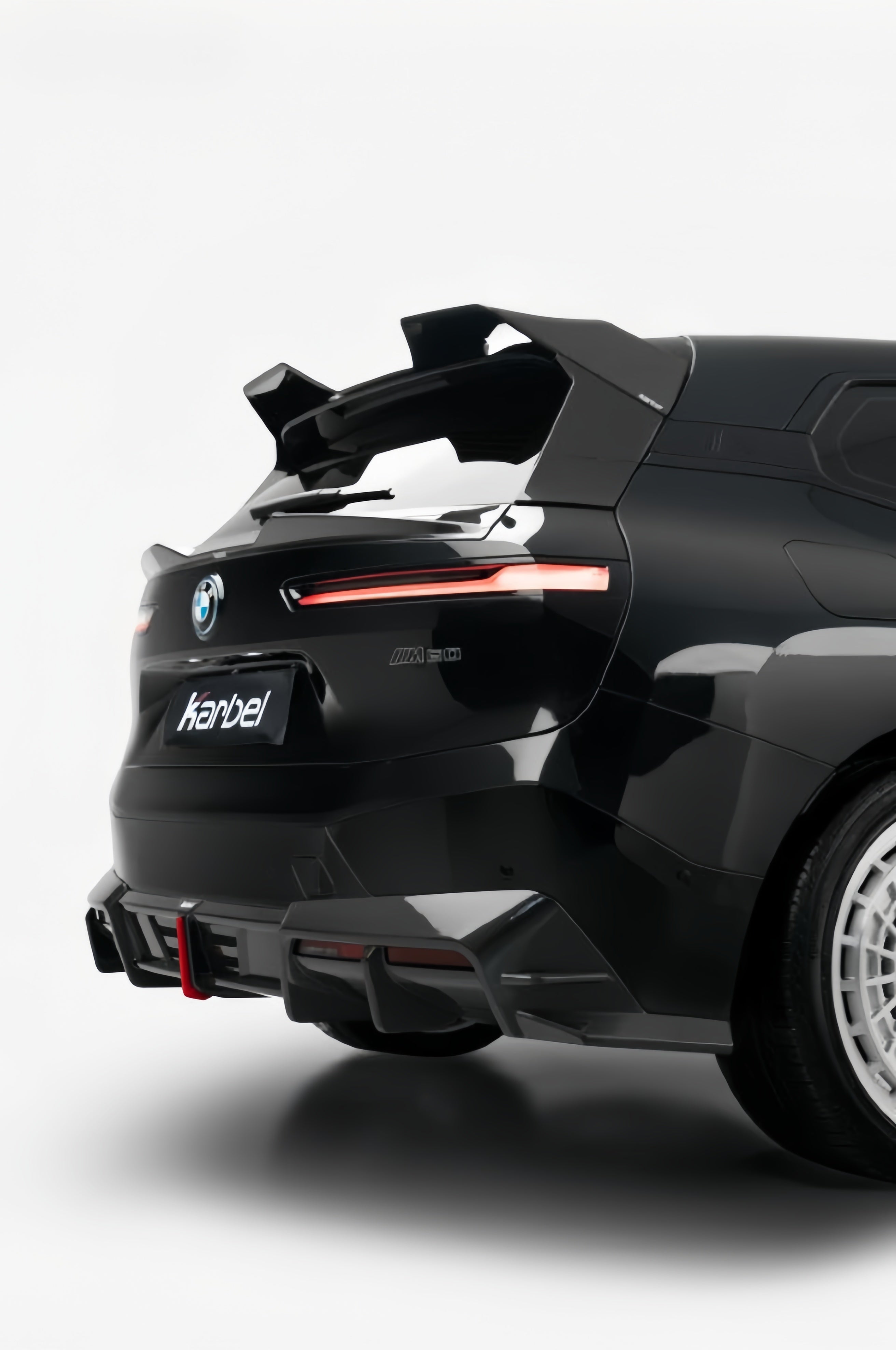 Karbel-Dry Carbon Fiber Rear Lip Spoiler for BMW IX xDrive60/50/45 M70/M60 I20 2022-Onwards