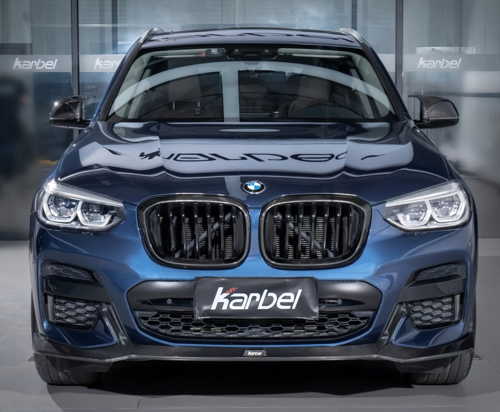 Karbel-Dry Carbon Fiber Front Lip for BMW X3 G01 & X4 G02 Pre-LCI