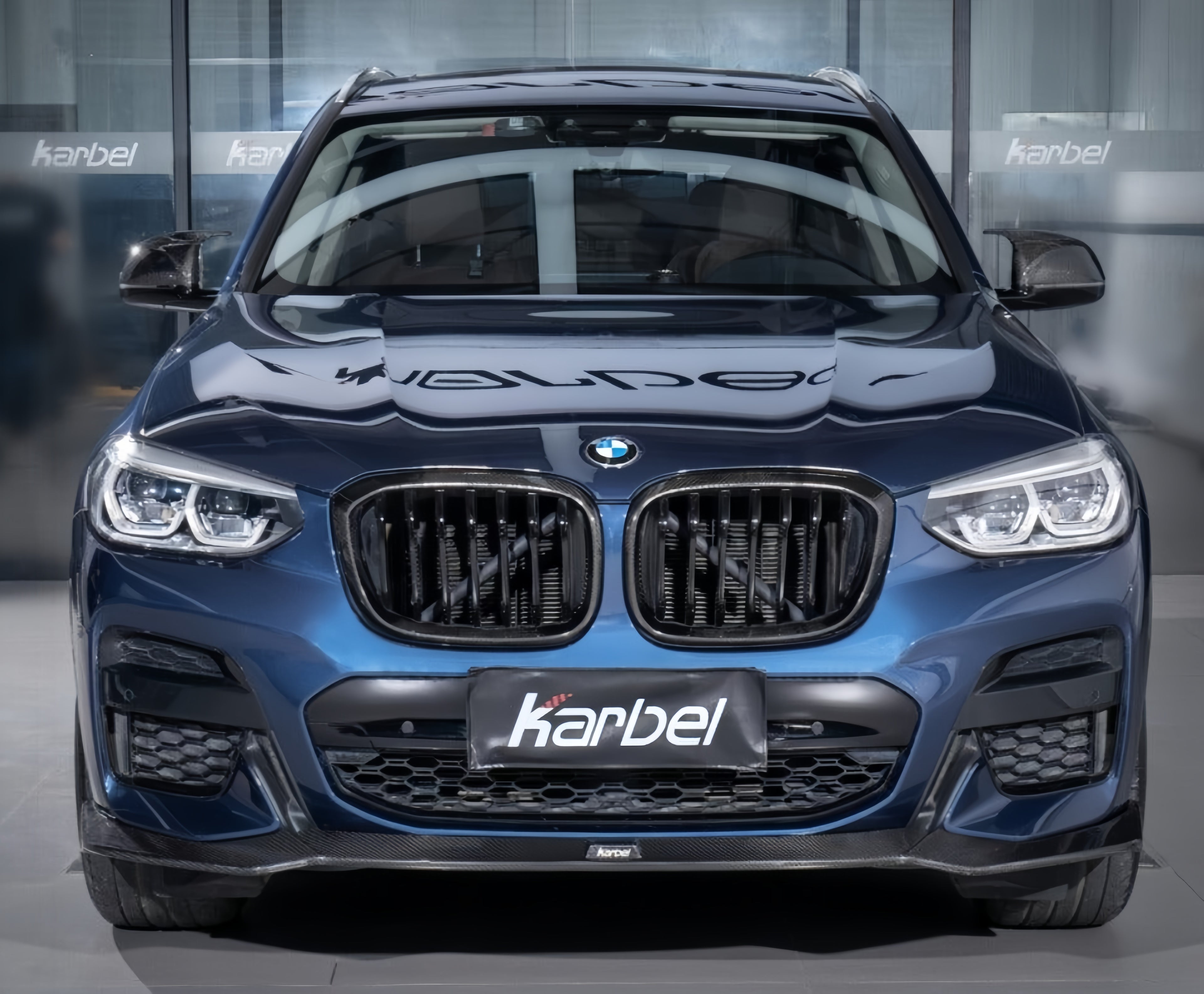 Karbel-Dry Carbon Fiber Front Lip for BMW X3 G01 & X4 G02 Pre-LCI