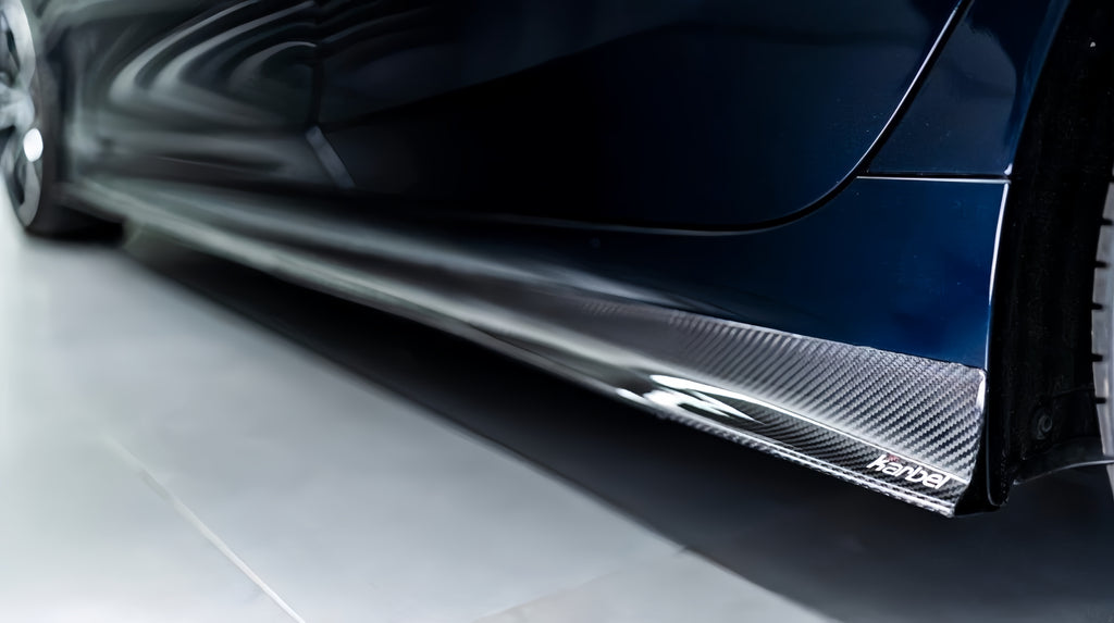 Karbel-Dry Carbon Fiber Side Skirts for BMW 3 Series 330i M340i G20 G21 LCI