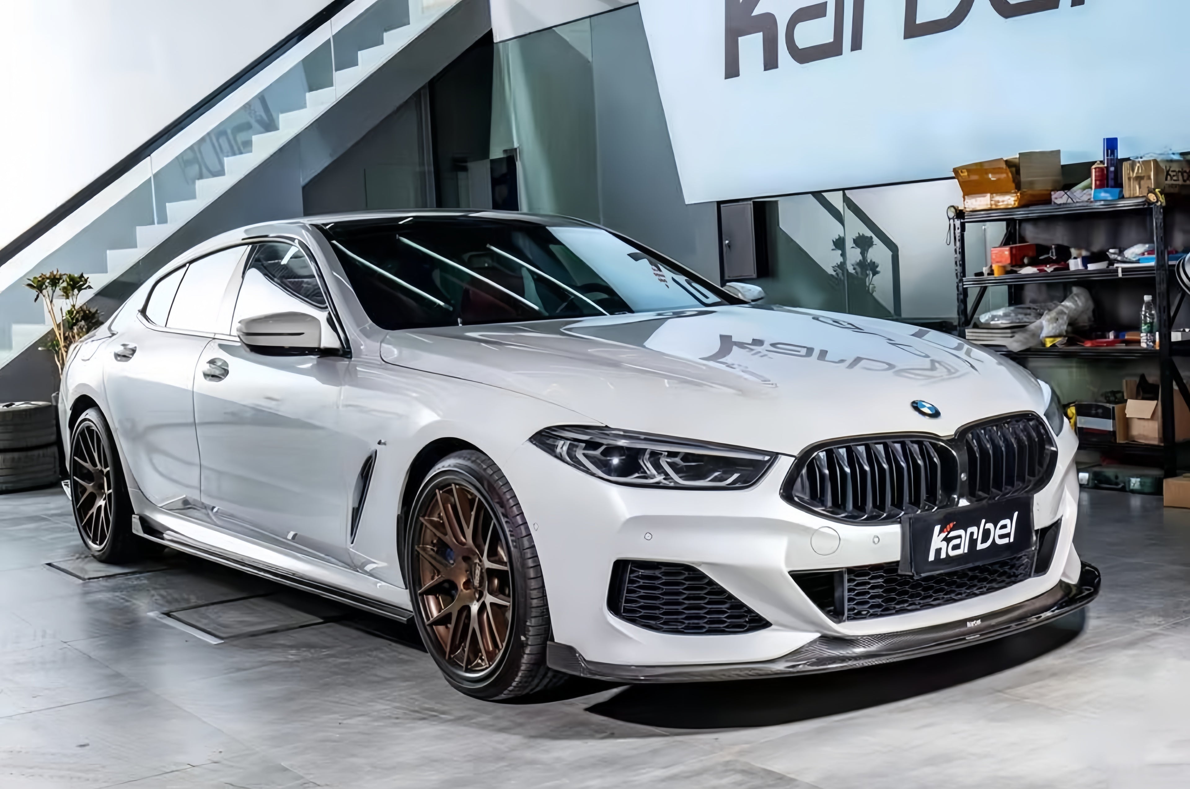 Karbel-Dry Carbon Fiber Full Body Kit For BMW 8 Series G16 840i 850i Gran Coupe 4 Door Sedan