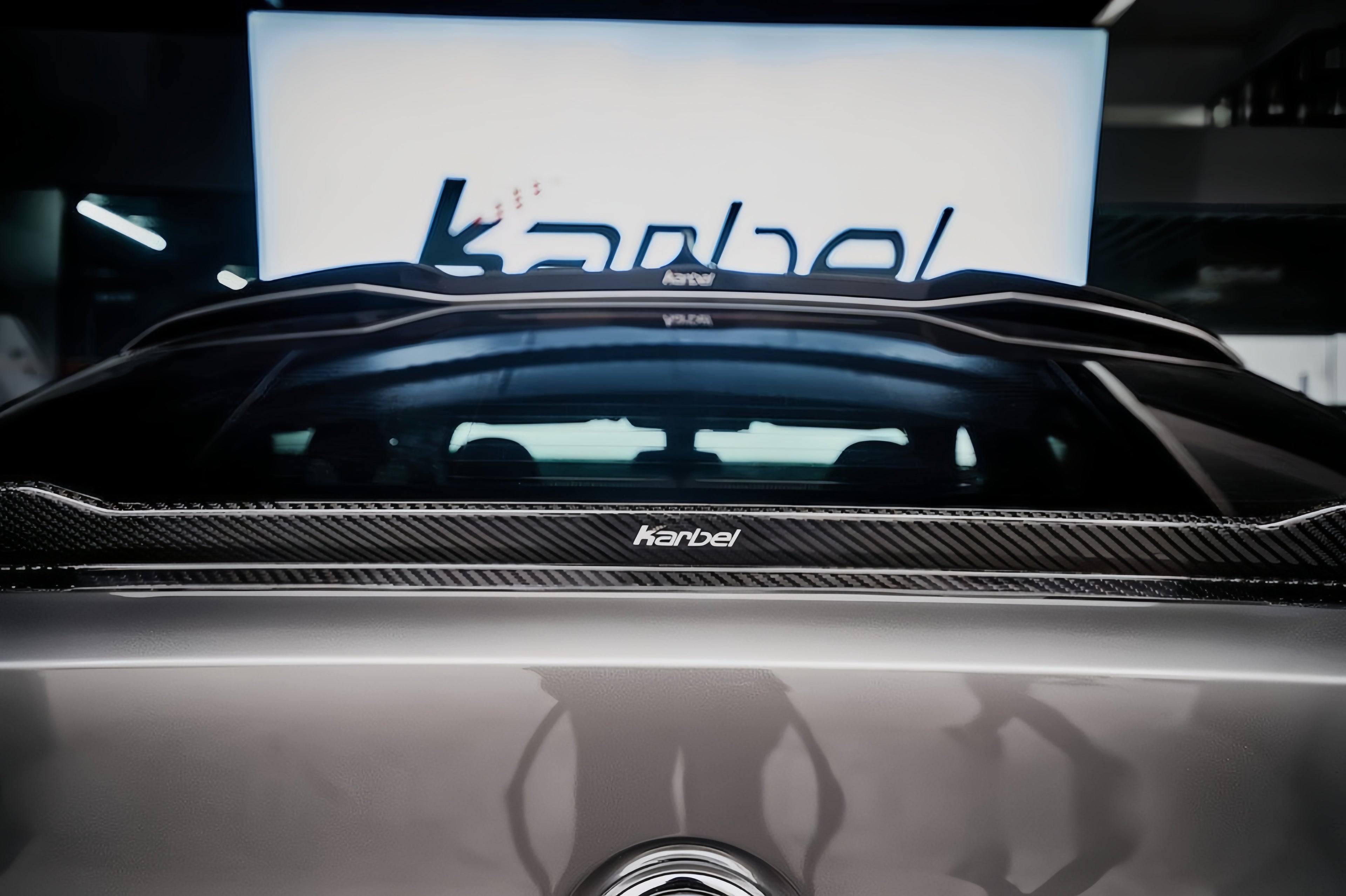 Karbel-Dry Carbon Rear Spoiler for BMW X4 & X4M & X4MC F98 G02 Coupe