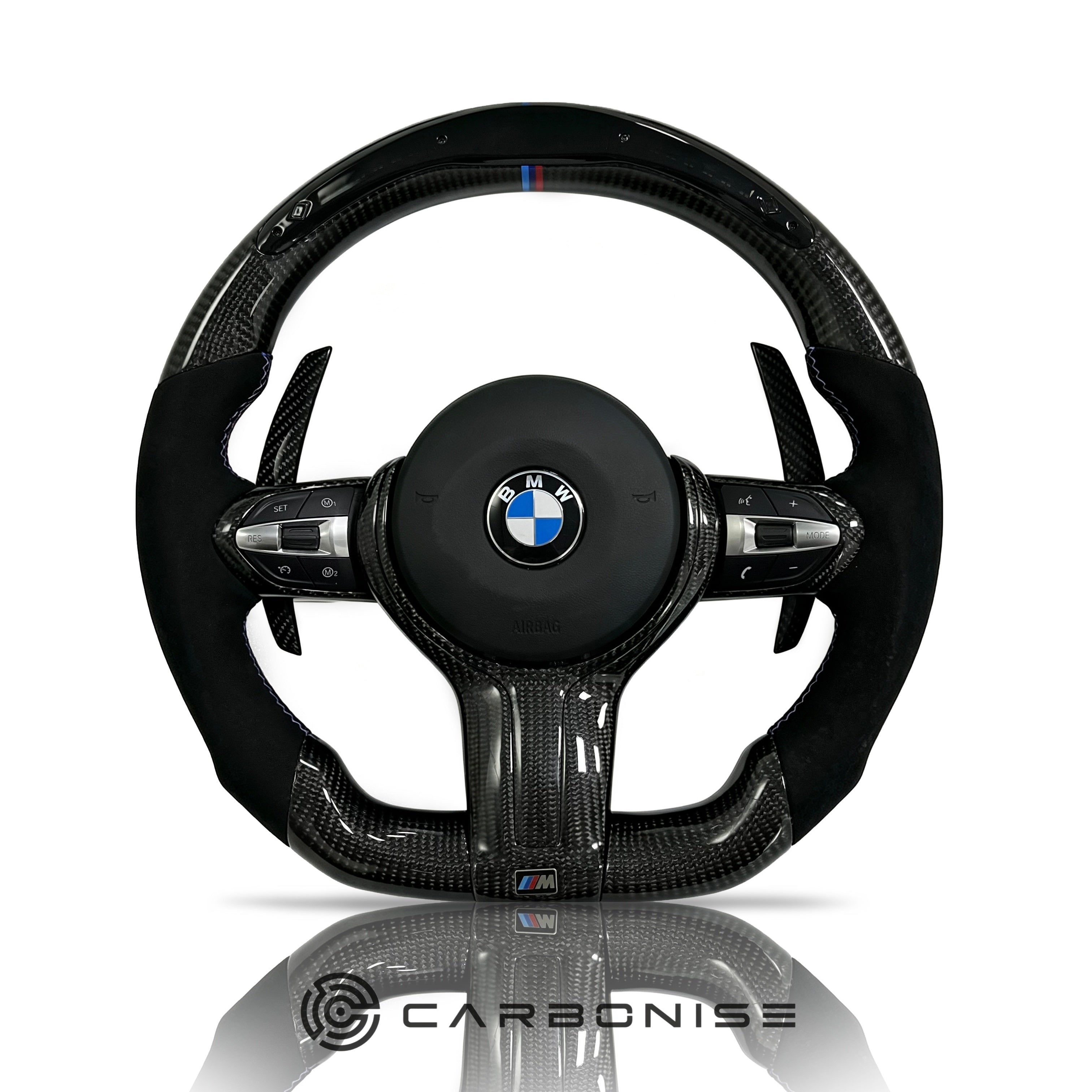 BMW Steering Wheel (Carbon Fiber+Alcantara) @12