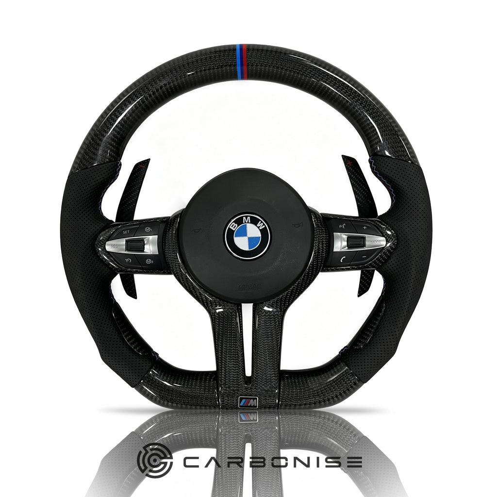 BMW Steering Wheel (Carbon Fiber+Perforated Leather) @13