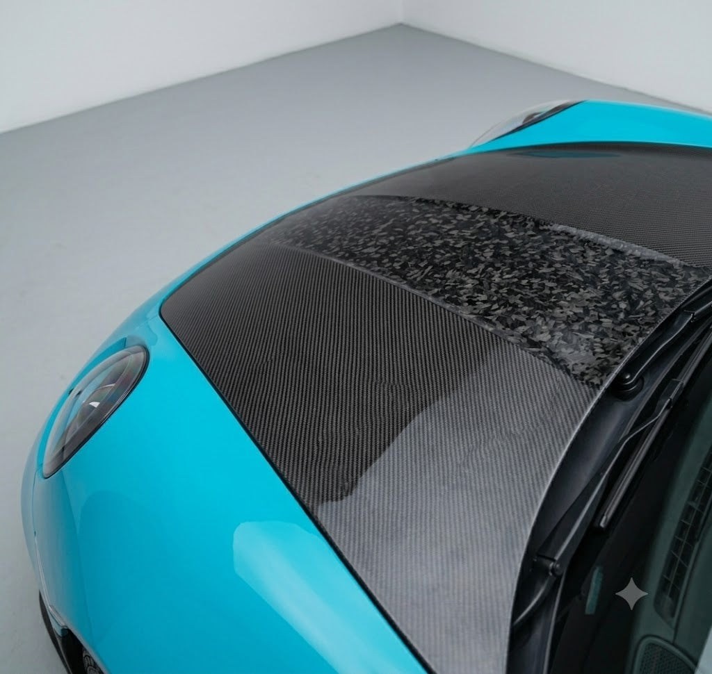 Karbel-Dry Carbon Double-sided Hood Bonnet for Porsche 981 & 991 & 718 Pre-preg Carbon Fiber