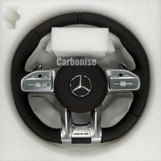 Mercedes-Benz Full Leather Steering Wheel #15