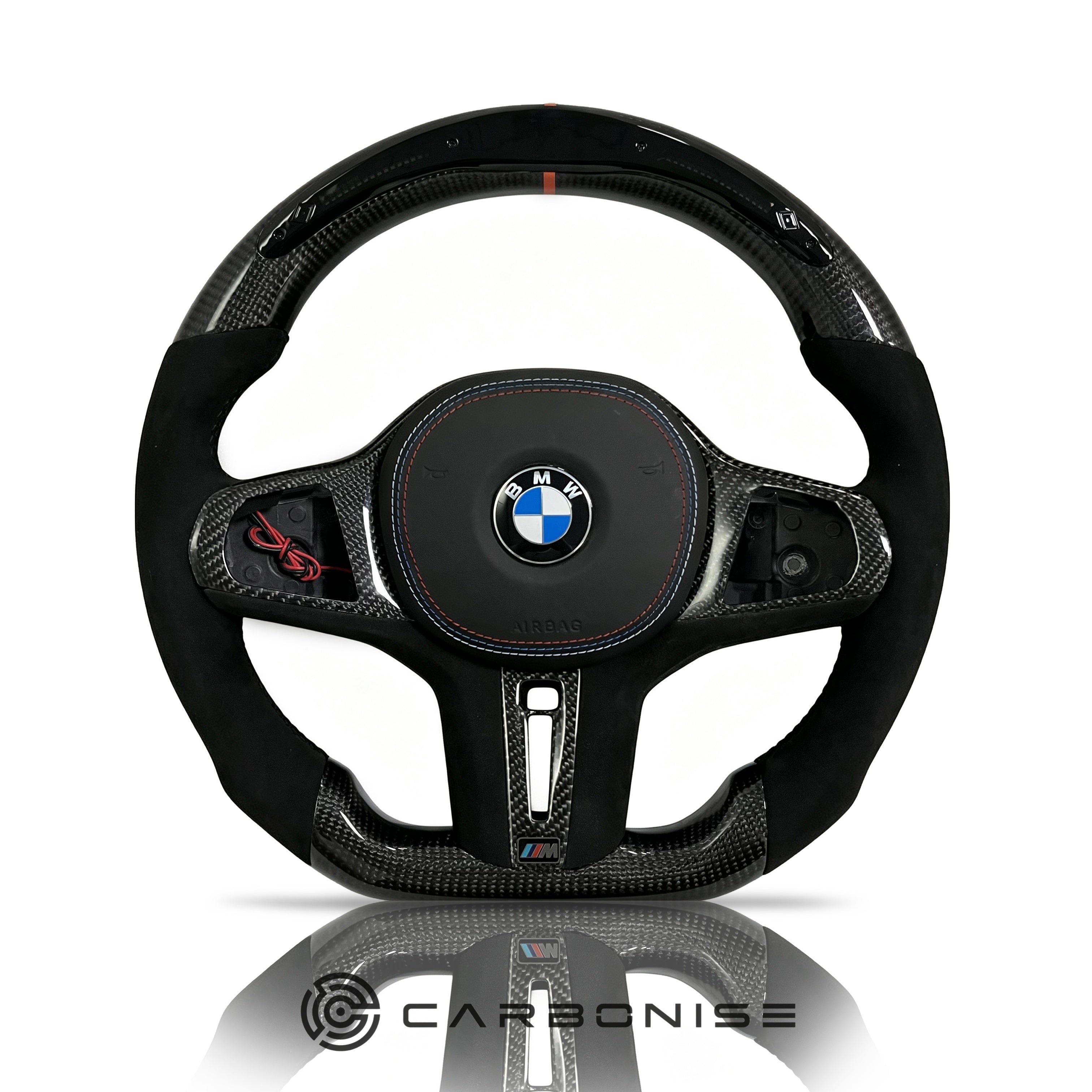 BMW Steering Wheel (Carbon Fiber+Alcantara) #15