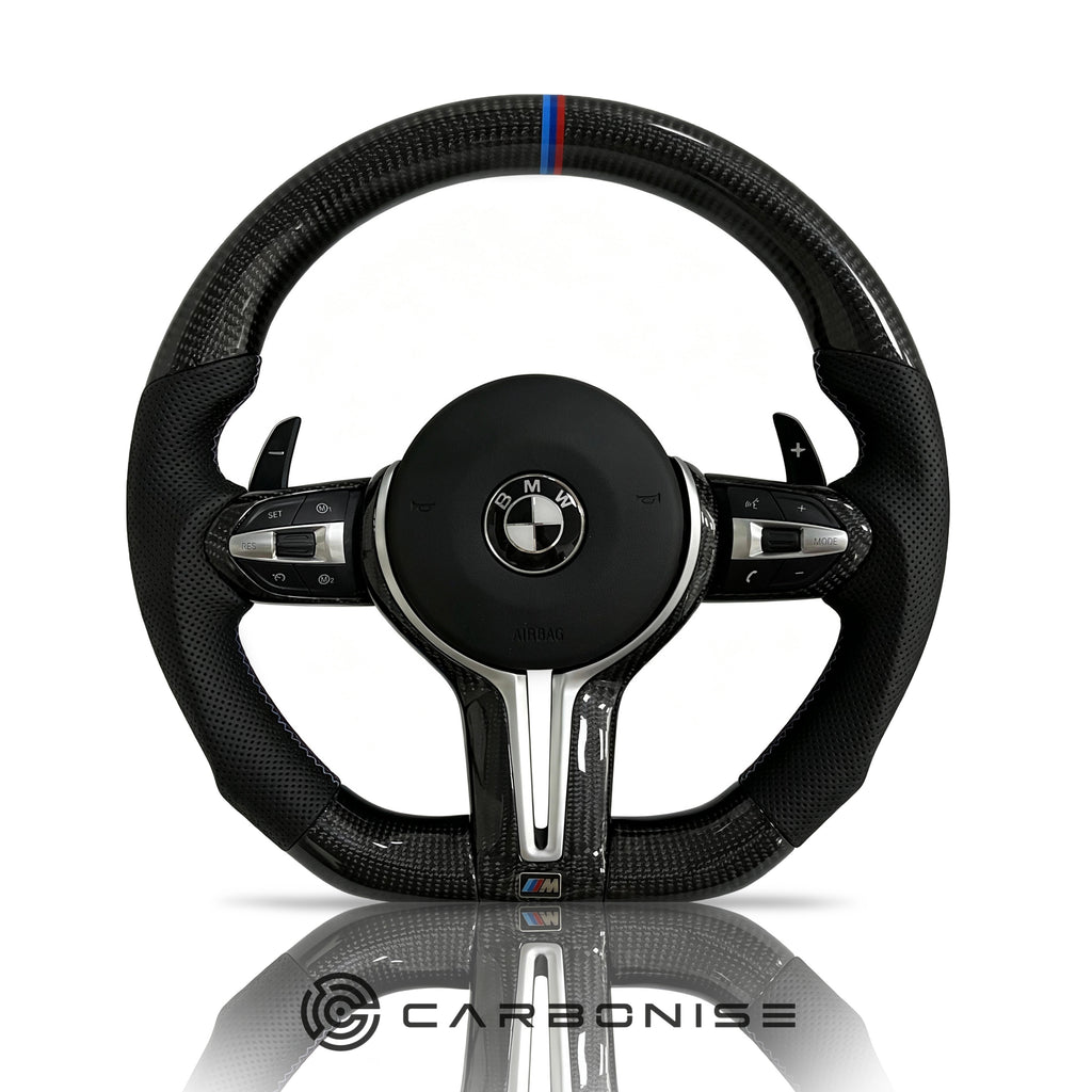 BMW Steering Wheel (Carbon Fiber+Perforated Leather) @15