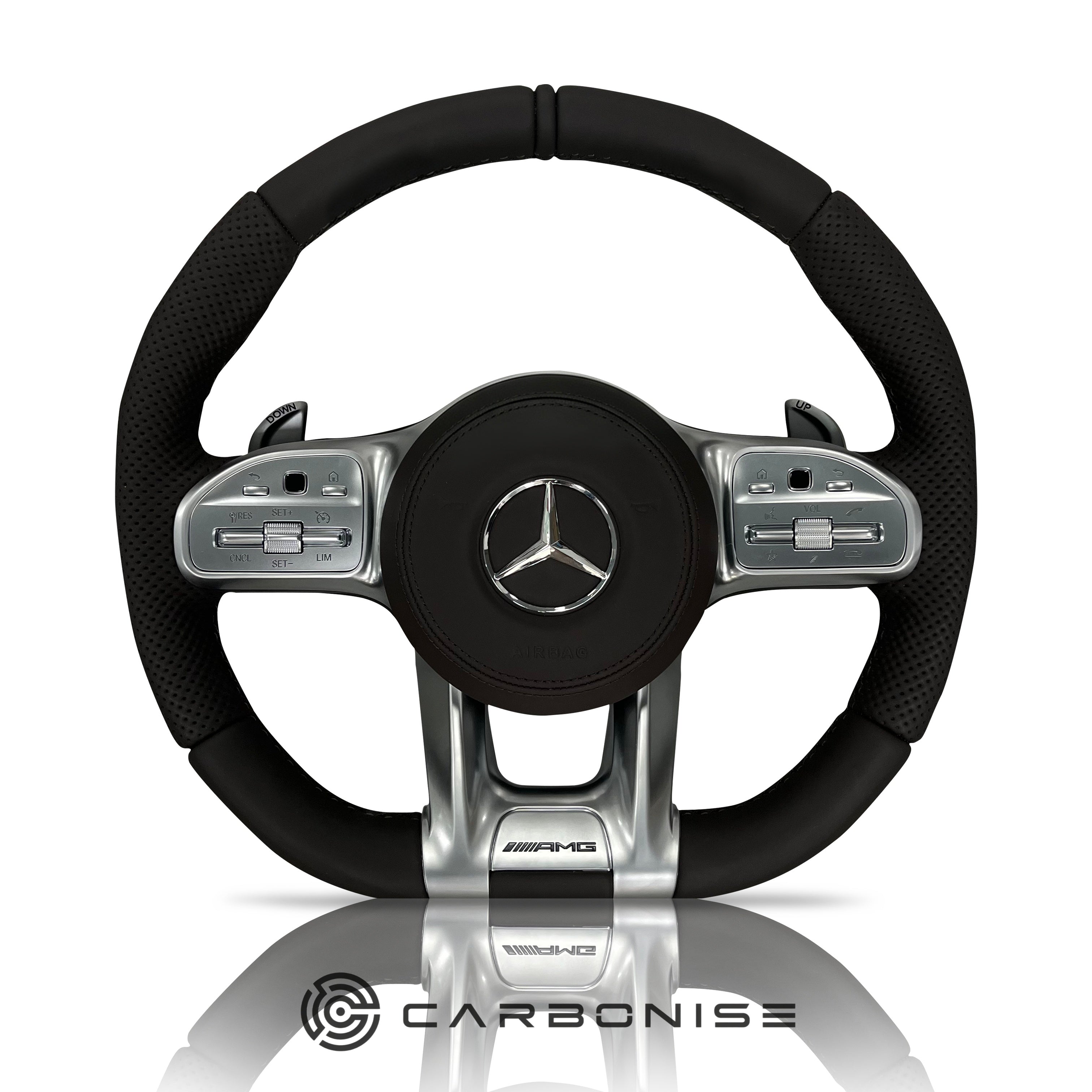 Mercedes-Benz Steering Wheel (Full Leather) #15