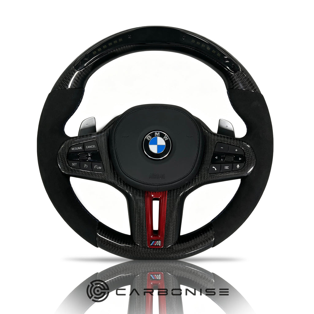 BMW Steering Wheel (Carbon Fiber+Alcantara) #16
