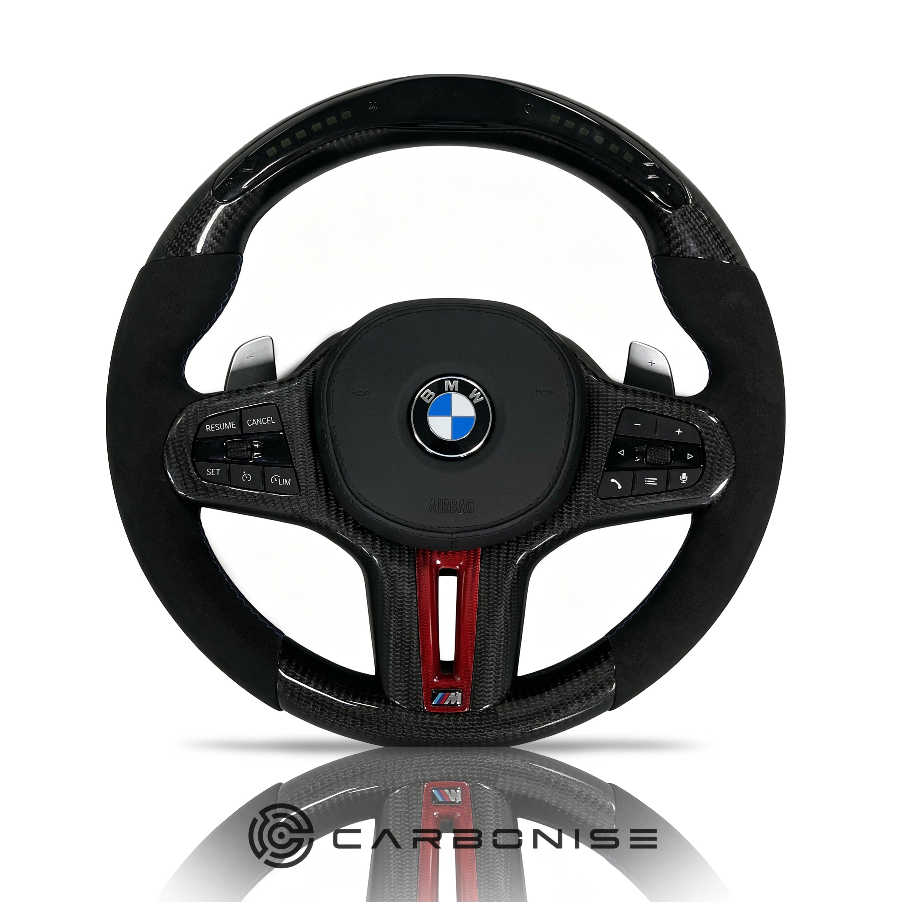 BMW Steering Wheel (Carbon Fiber+Alcantara) #16