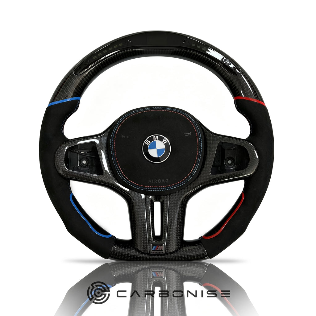 BMW Steering Wheel (Carbon Fiber+Alcantara) #18