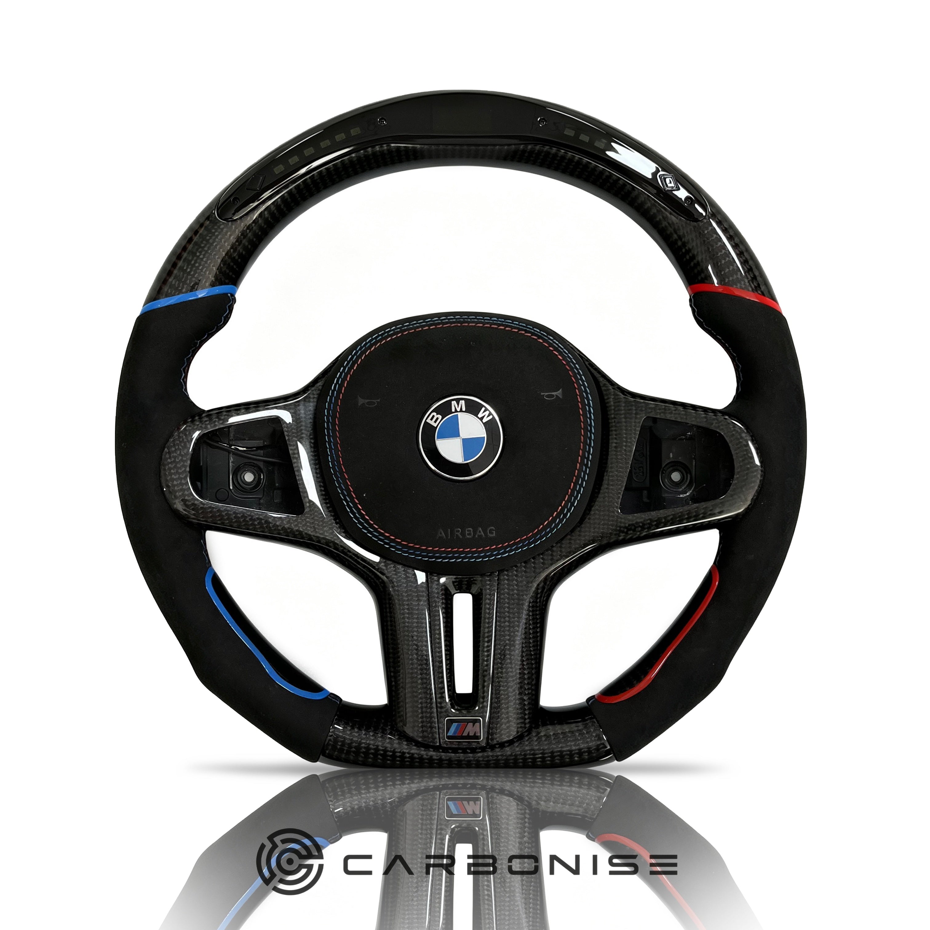 BMW Steering Wheel (Carbon Fiber+Alcantara) #18