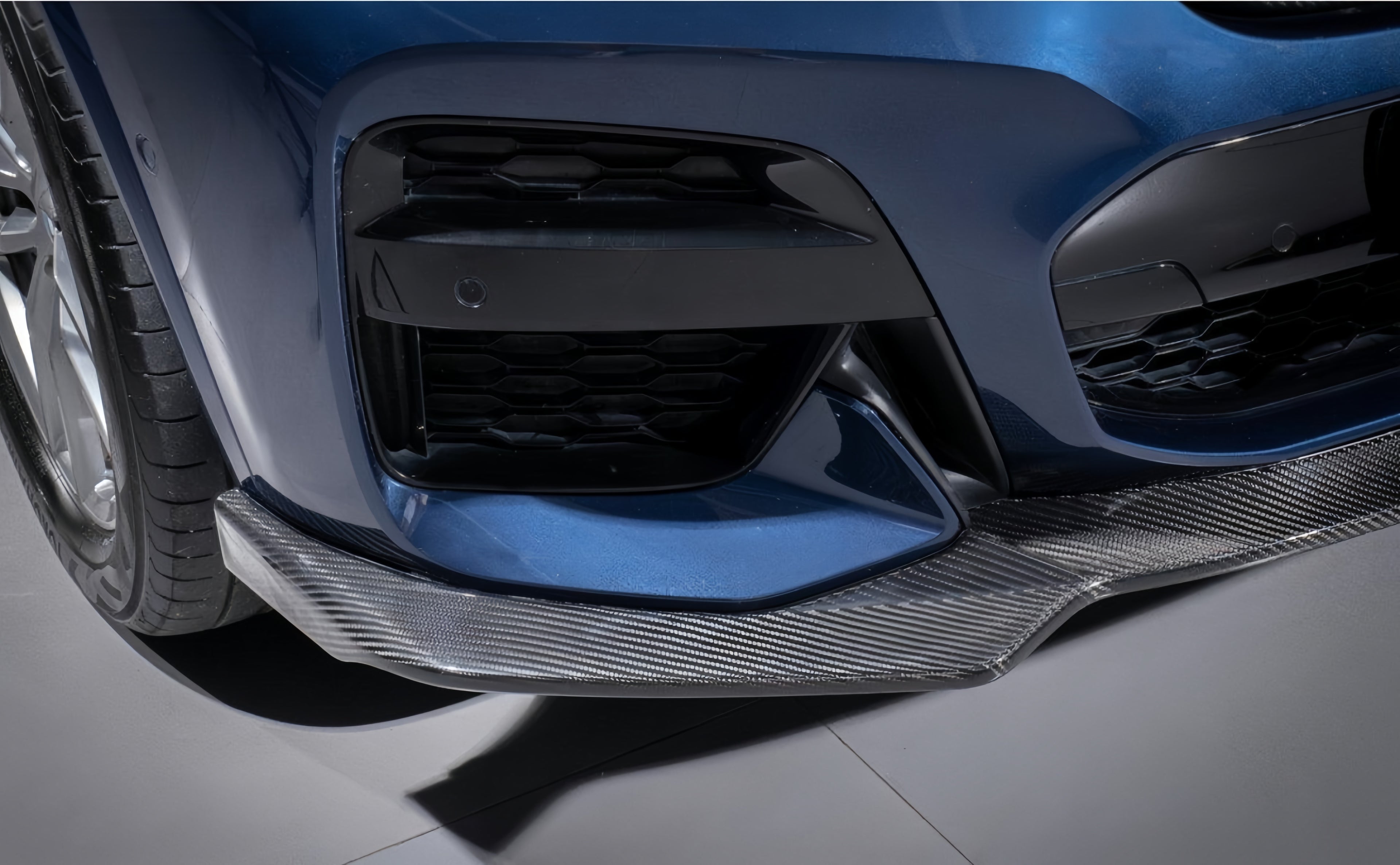 Karbel-Dry Carbon Fiber Front Lip for BMW X3 G01 & X4 G02 Pre-LCI