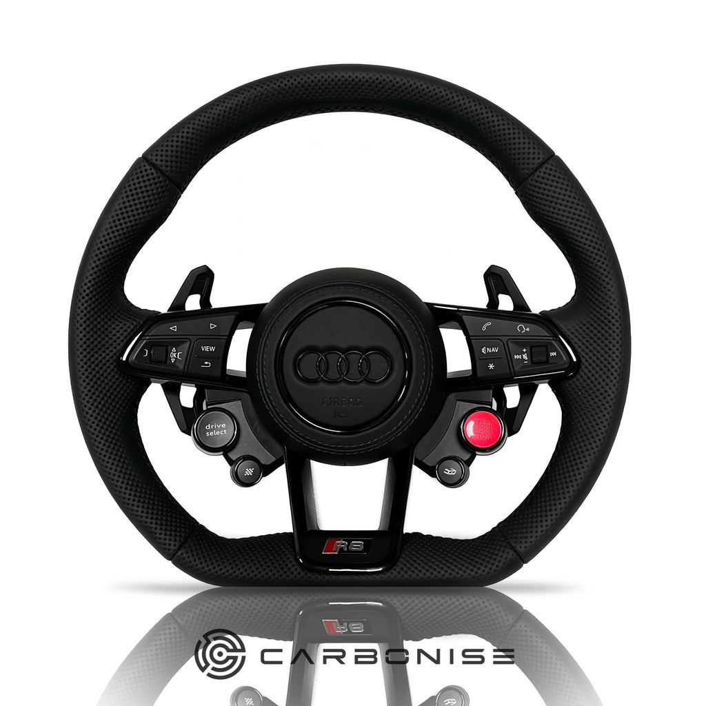 Audi Steering Wheel (Perforated Leather) R8 Style #01