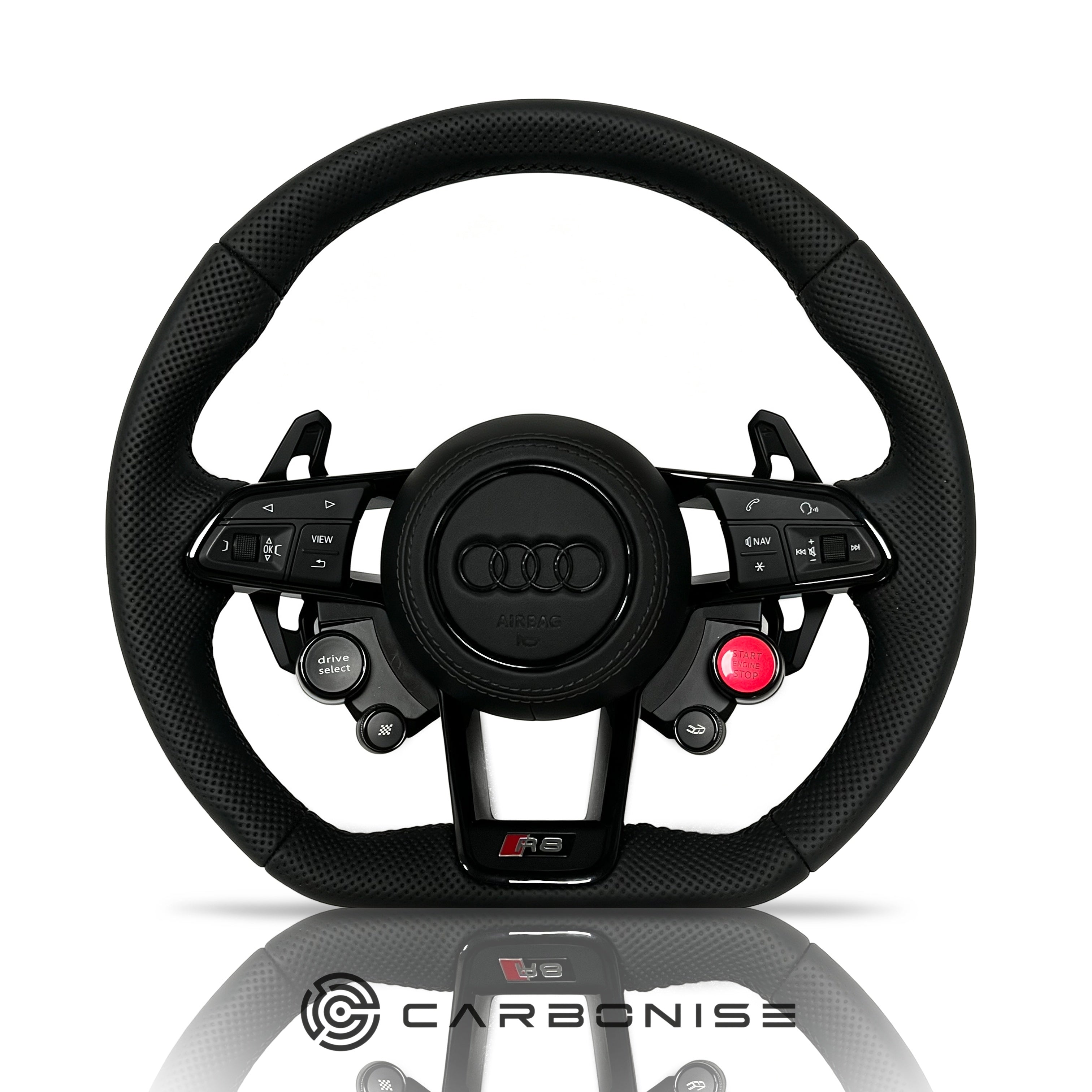 Audi Steering Wheel (Perforated Leather) R8 Style #01