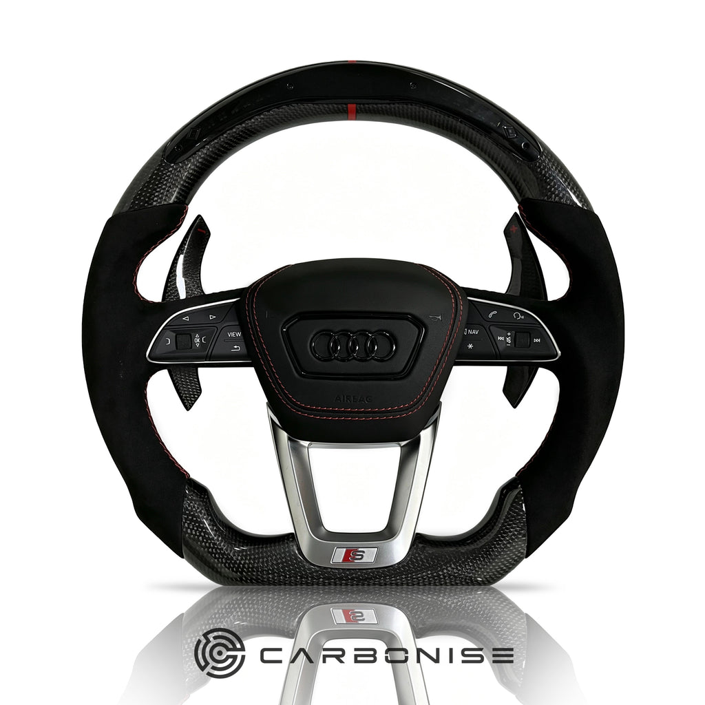 Audi Steering Wheel (Carbon Fiber +Alcantara) #21