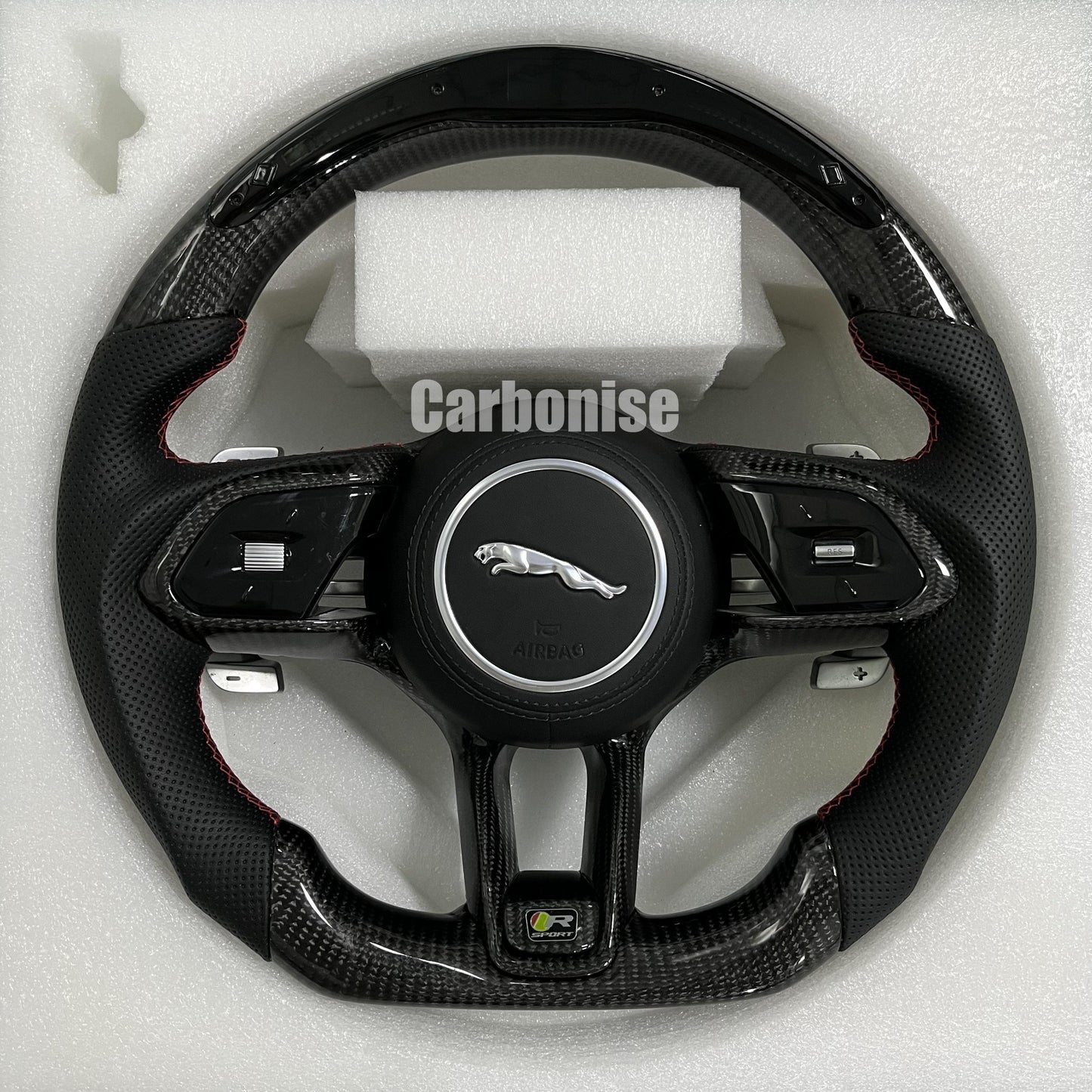 Jaguar Carbon Fiber Steering Wheel @1