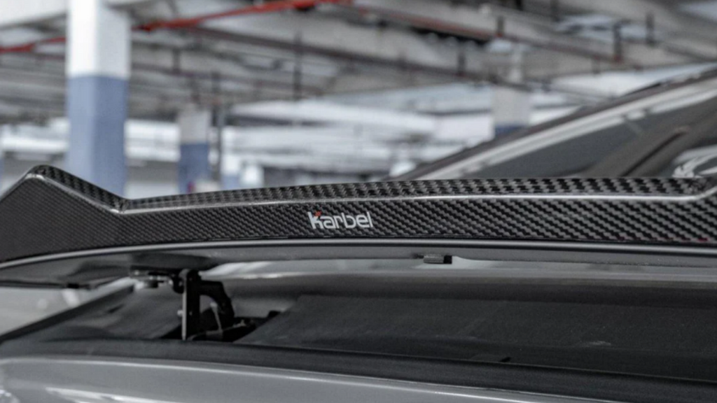 Karbel-Dry Carbon V2 Rear Spoiler for Audi RS7 S7 A7 C8 Carbon Fiber