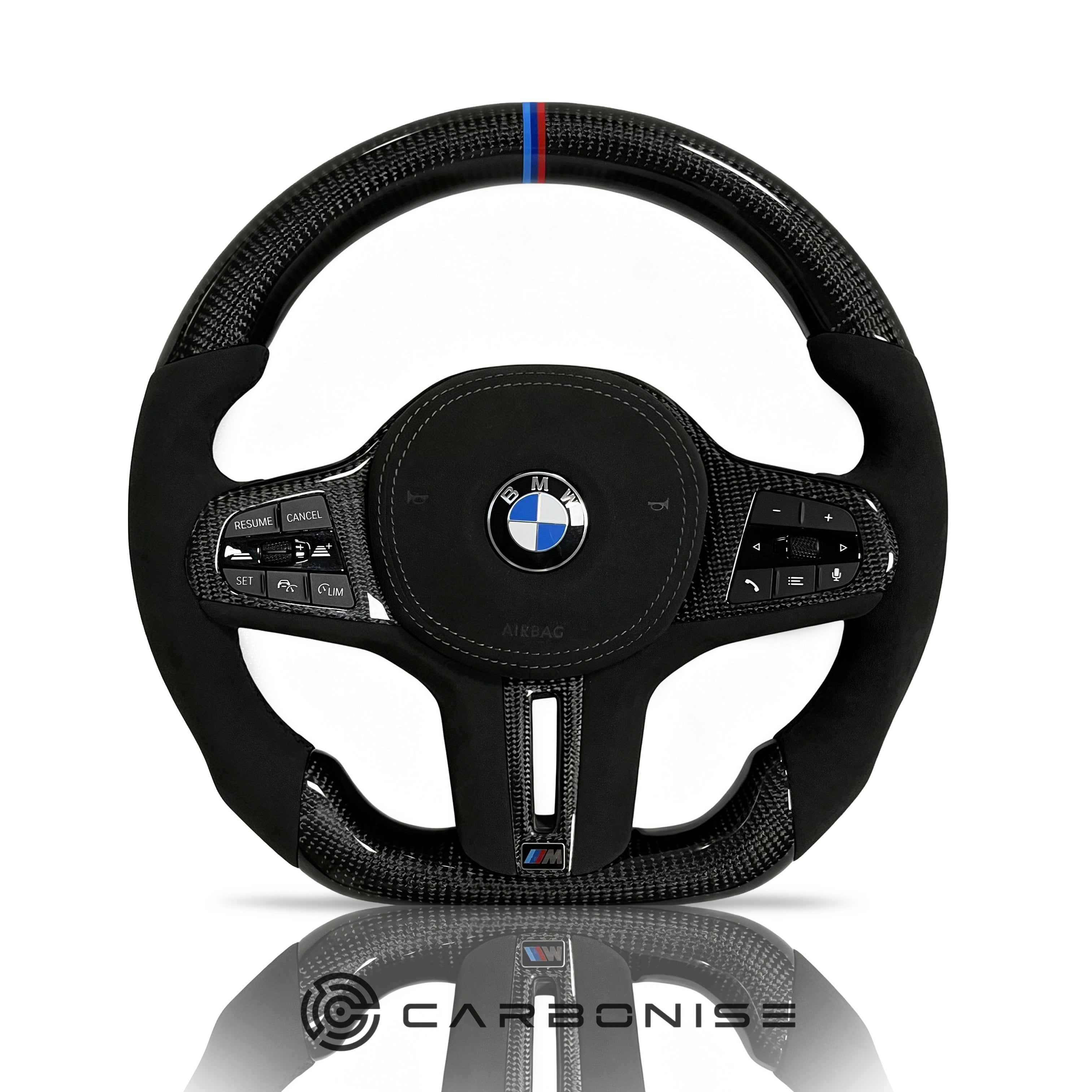 BMW Steering Wheel (Carbon Fiber+Alcantara) #20