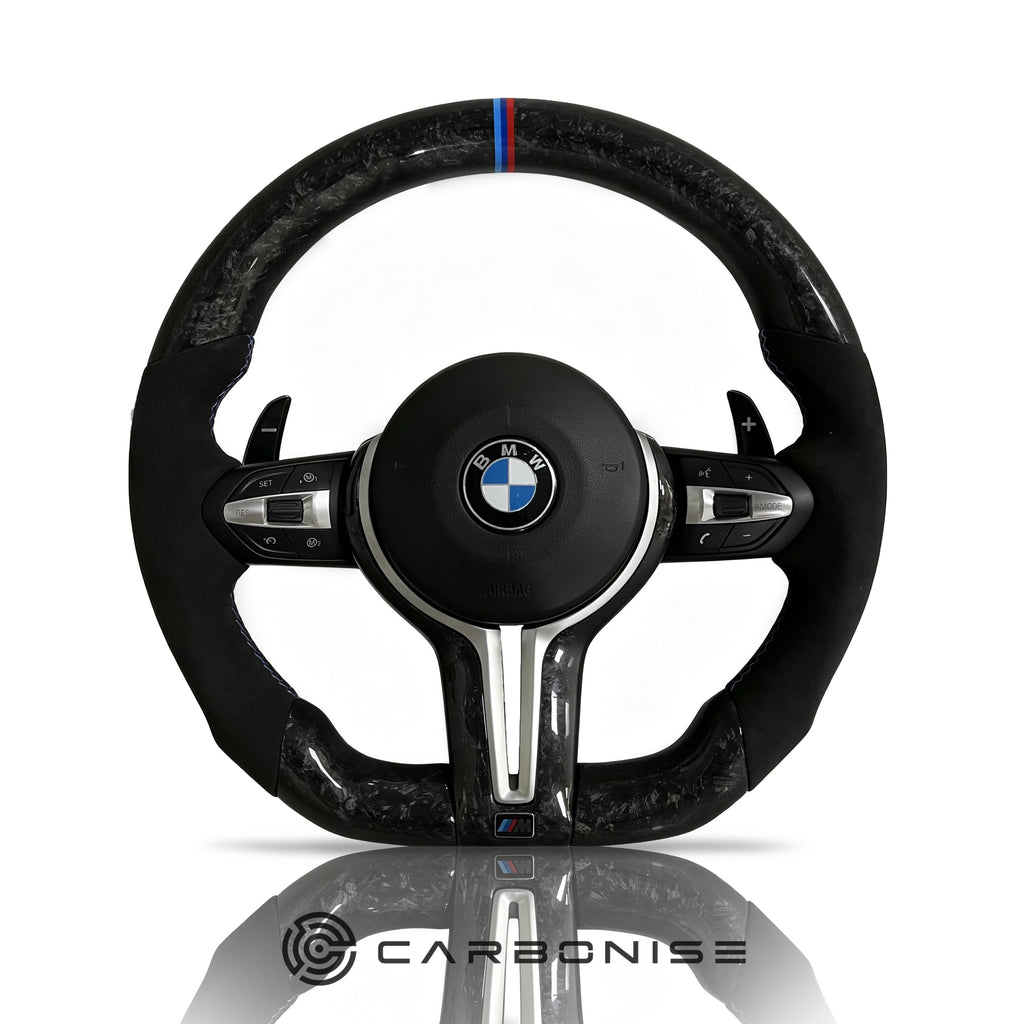 BMW Steering Wheel (Forged Carbon Fiber+Alcantara) @20