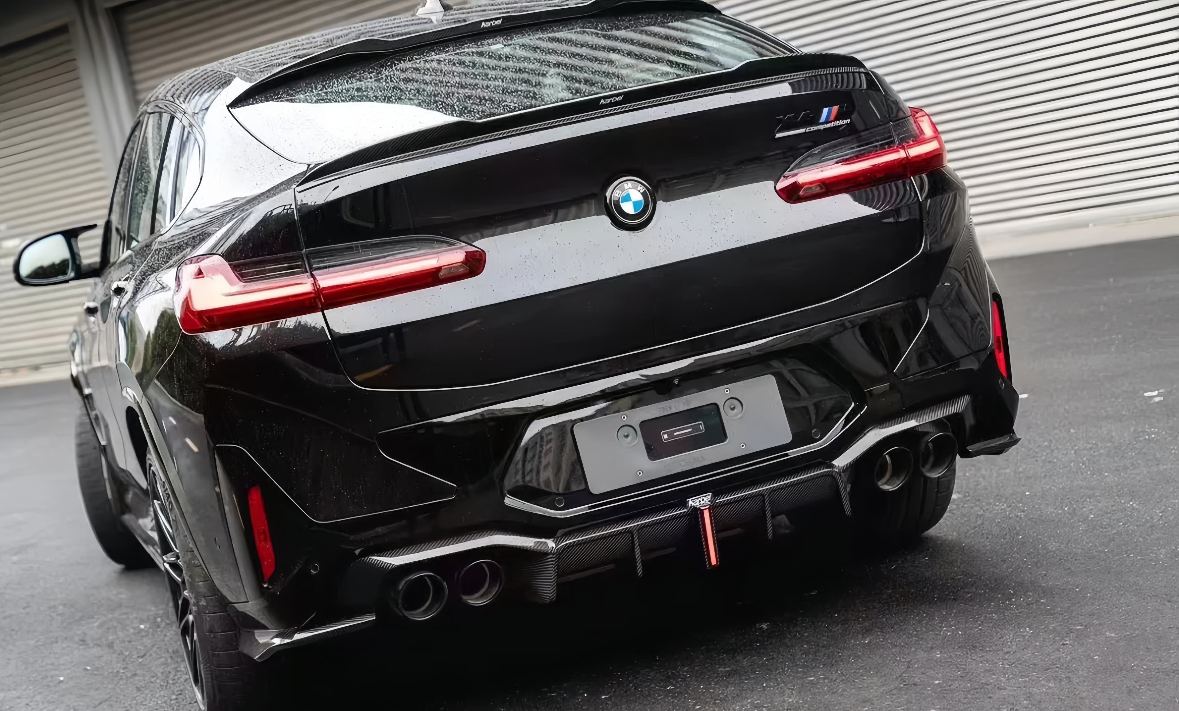 Karbel-Dry Carbon Rear Diffuser for BMW X4M/C F98 LCI 2022-Onwards