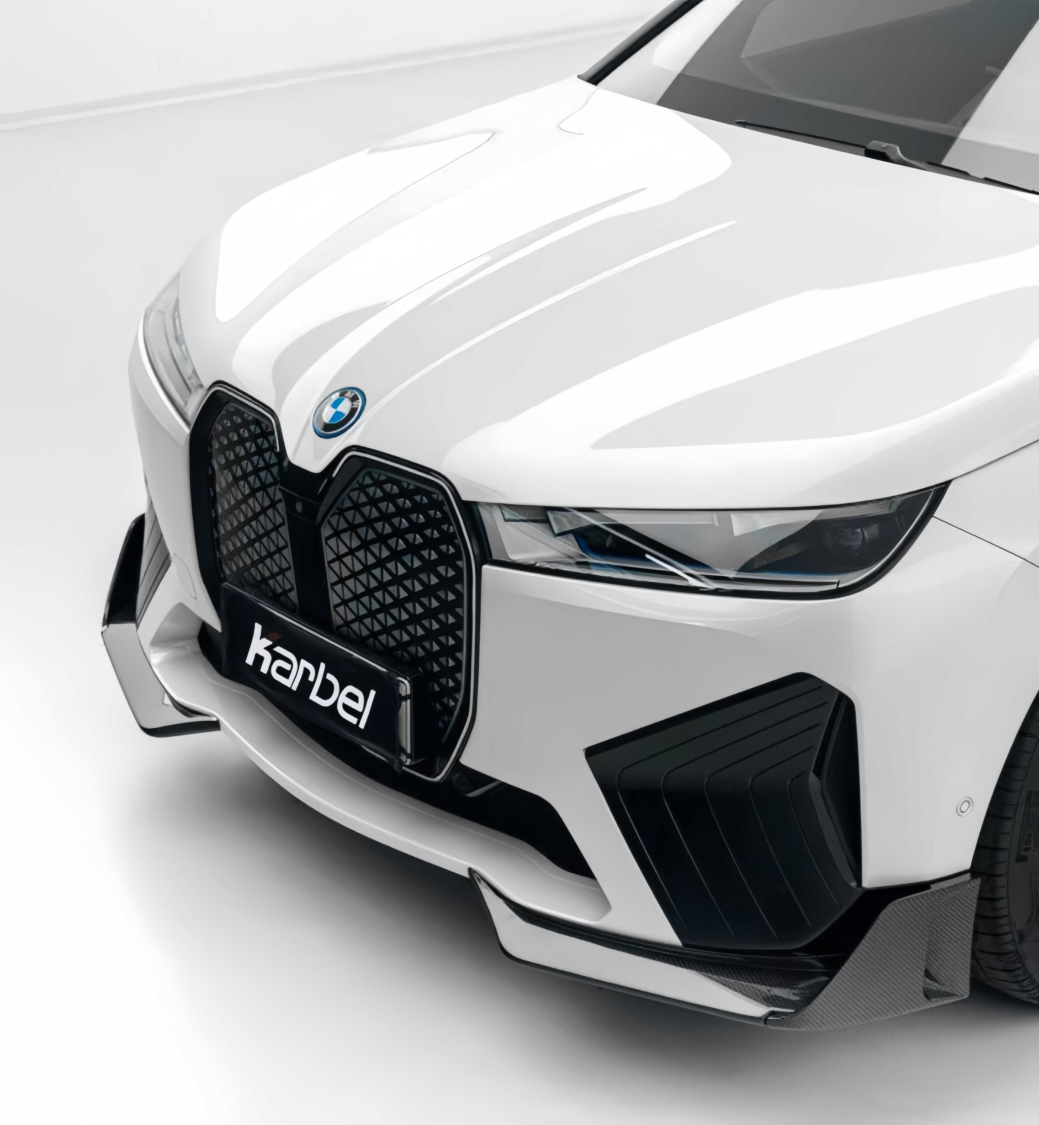 Karbel-Dry Carbon Fiber Front Lip for BMW IX xDrive60/50/45 M60 I20 2022-Onwards