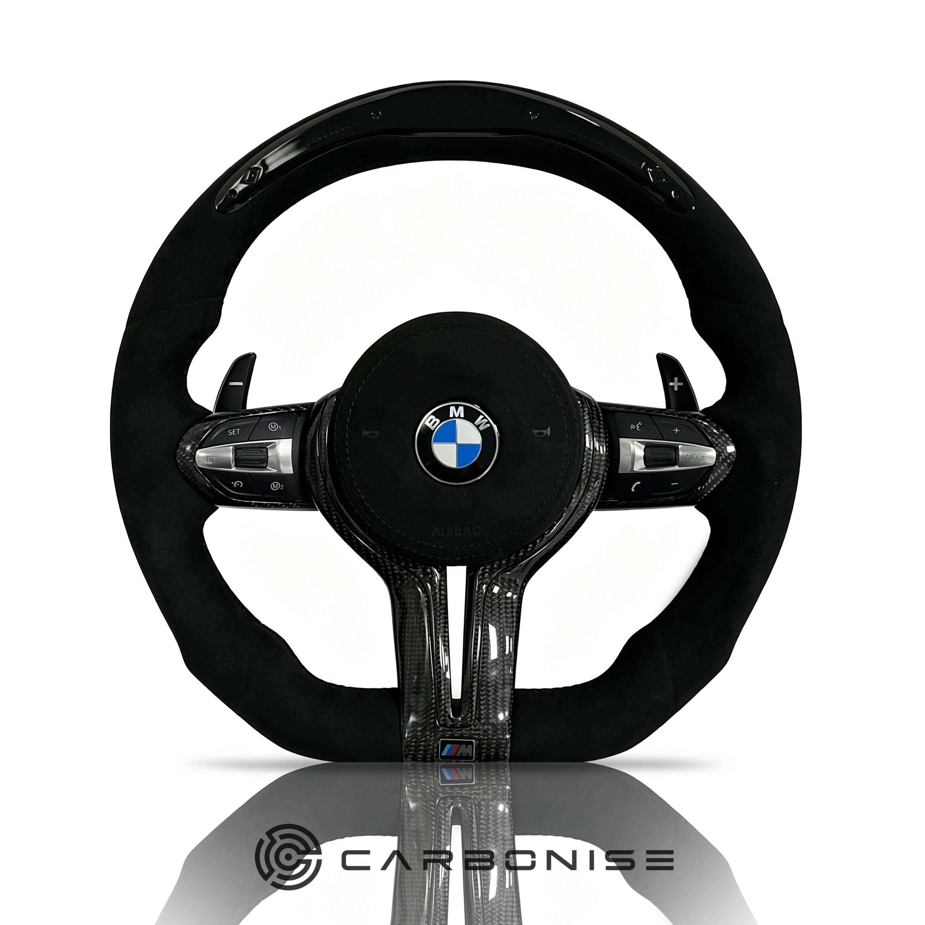BMW Steering Wheel (Full Alcantara) @21