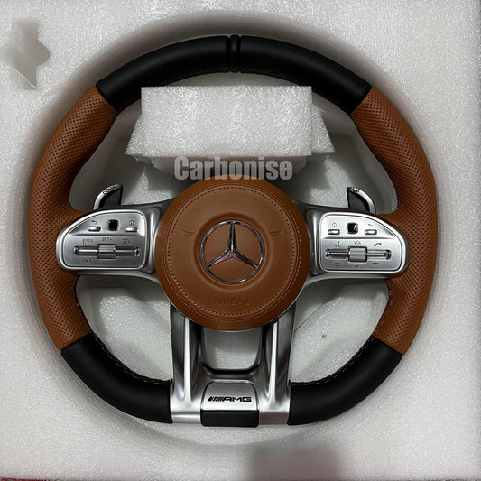 Mercedes-Benz Full Leather Steering Wheel #23