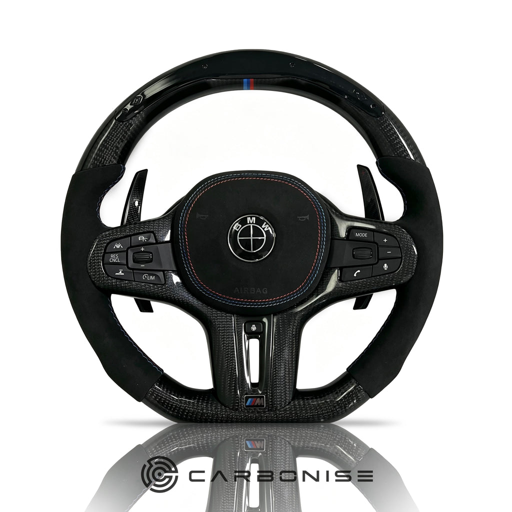 BMW Steering Wheel (Carbon Fiber+Alcantara) #23