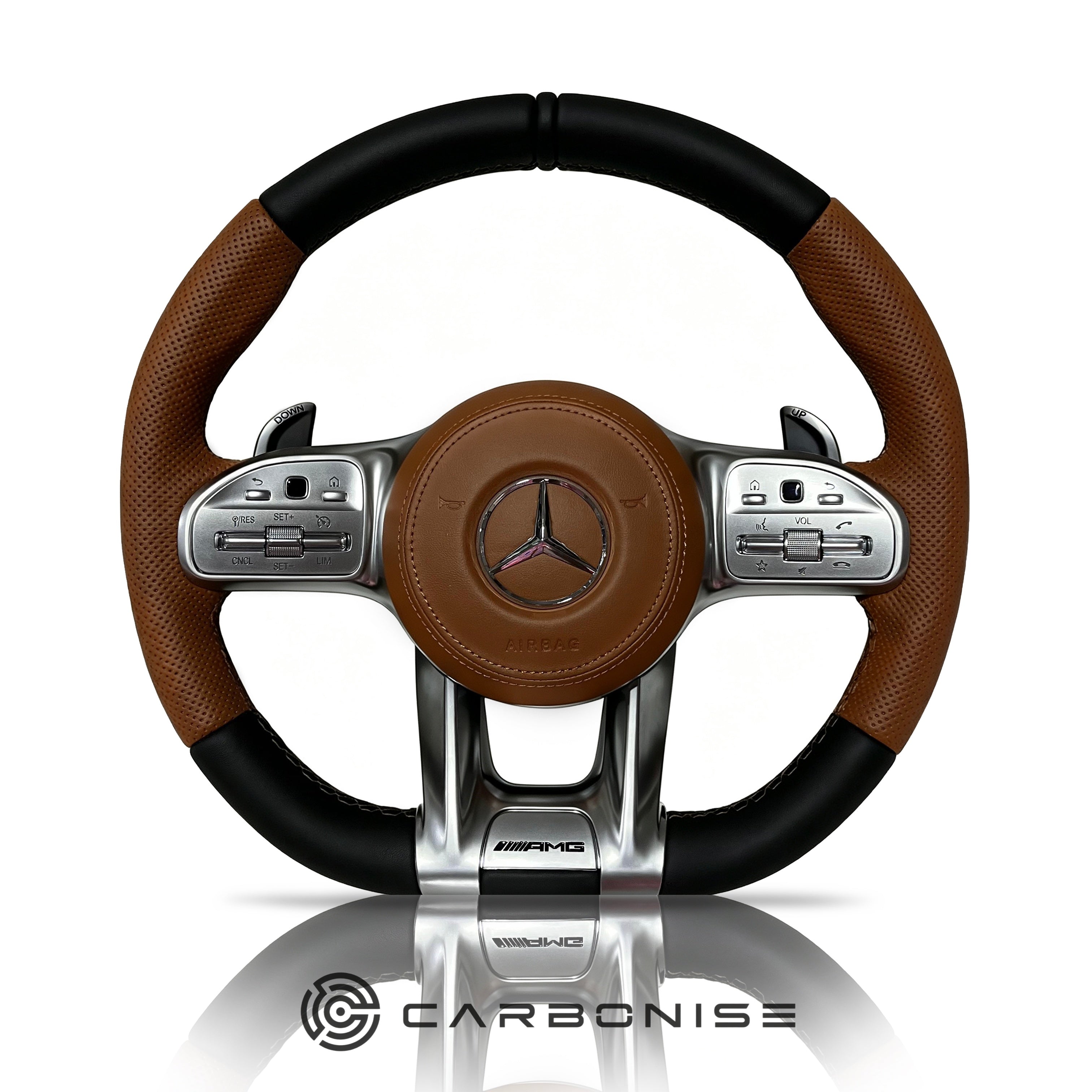 Mercedes-Benz Steering Wheel (Full Leather) #23