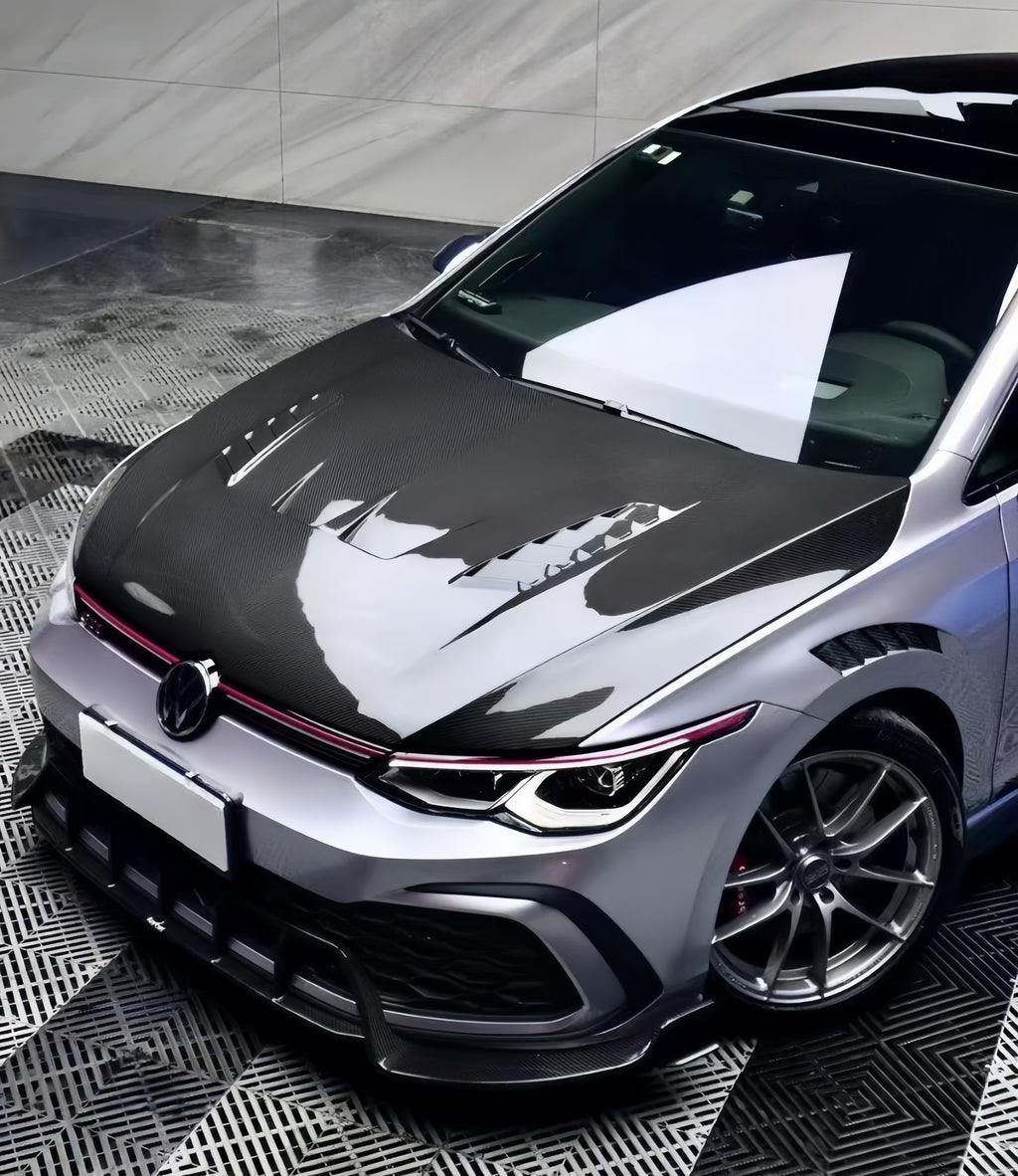 Karbel-Dry Carbon Front Lip for Volkswagen GTI MK8