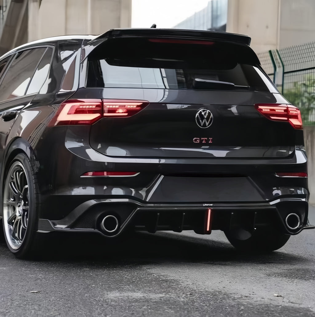 Karbel-Dry Carbon Rear Diffuser for Volkswagen GTI MK8