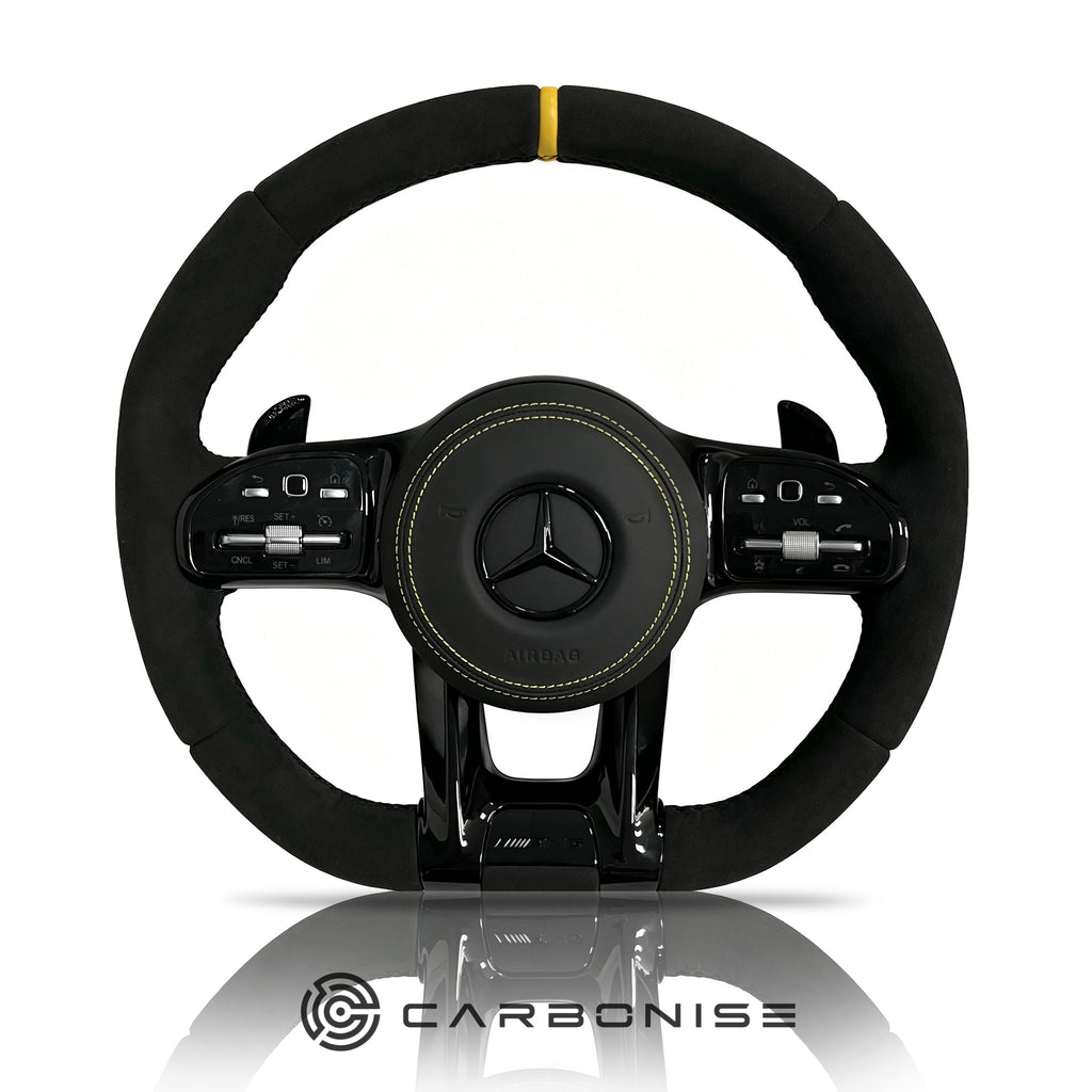 Mercedes-Benz Steering Wheel (Full Alcantara) #28