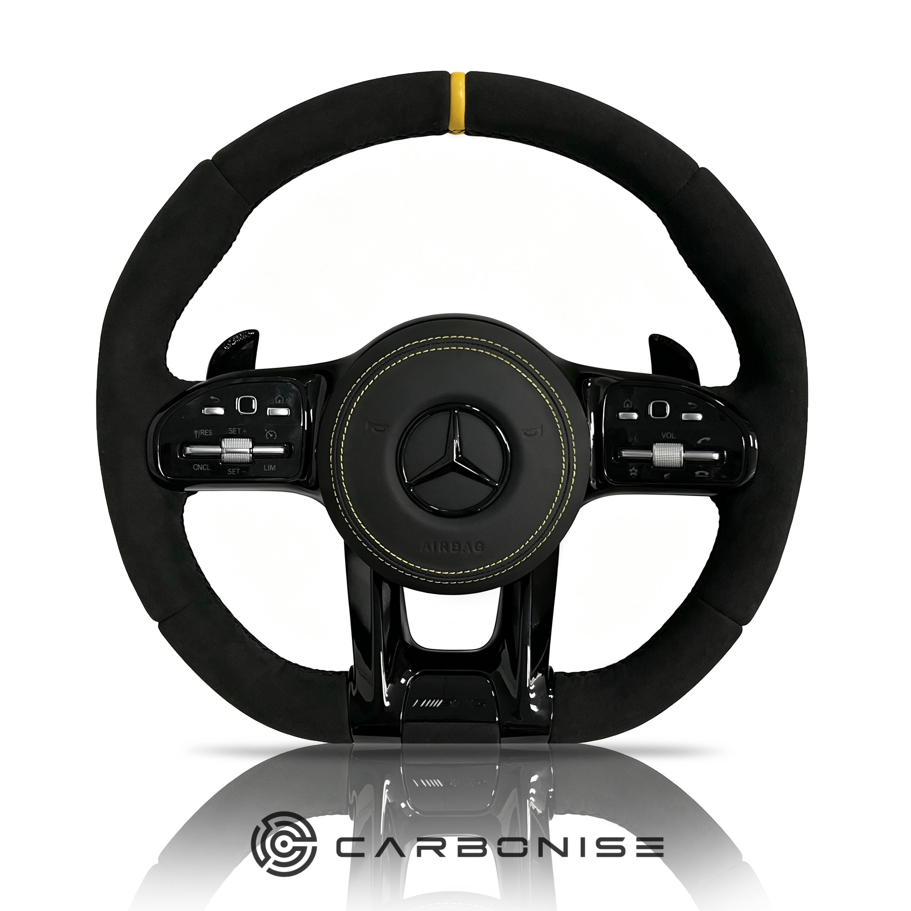 Mercedes-Benz Steering Wheel (Full Alcantara) #28