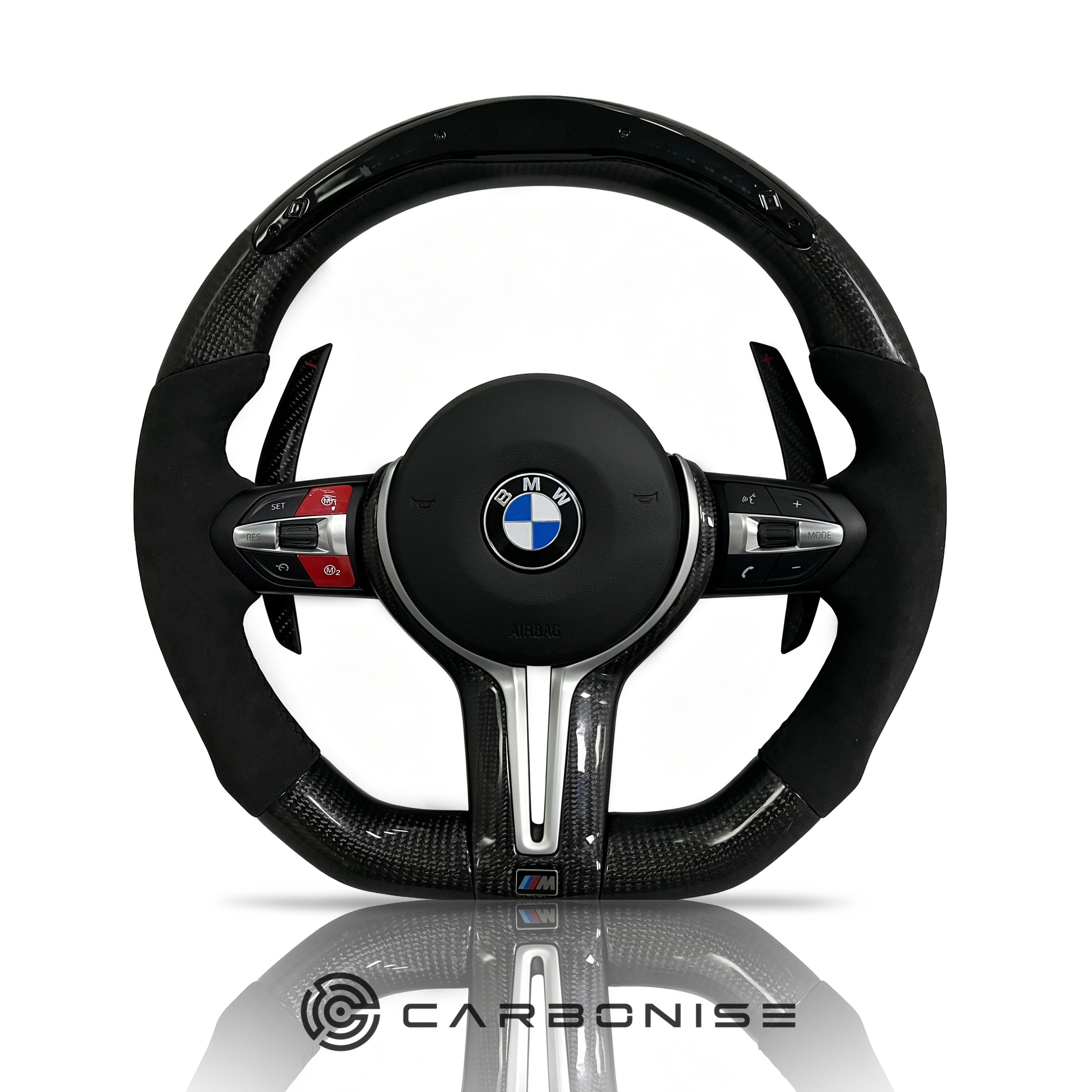 BMW Steering Wheel (Carbon Fiber+Alcantara) @29