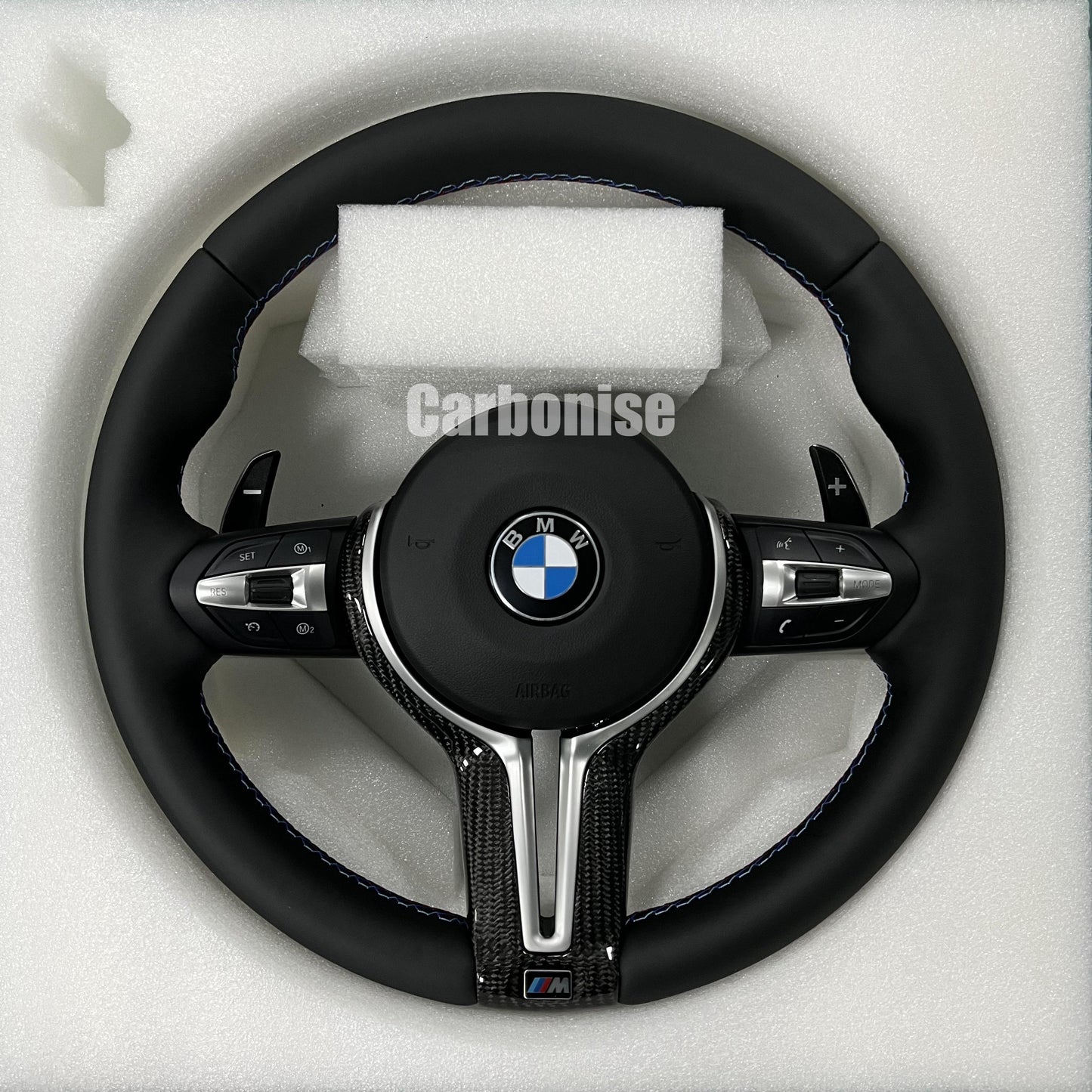 BMW Full Leather Steering Wheel @2
