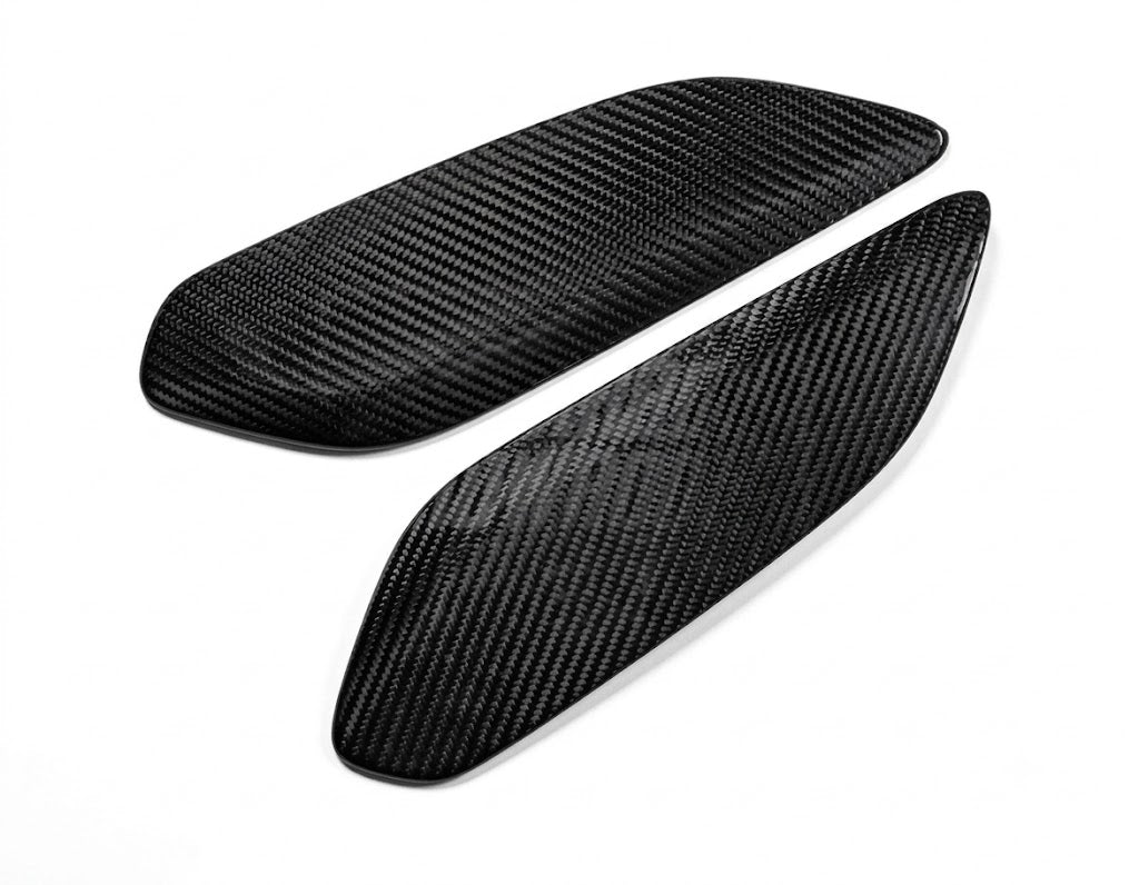 Karbel-Dry Carbon Rear Spoiler Wing Side Blades for Porsche 911 991.2 GT3 Coupe Pre-preg Carbon Fiber