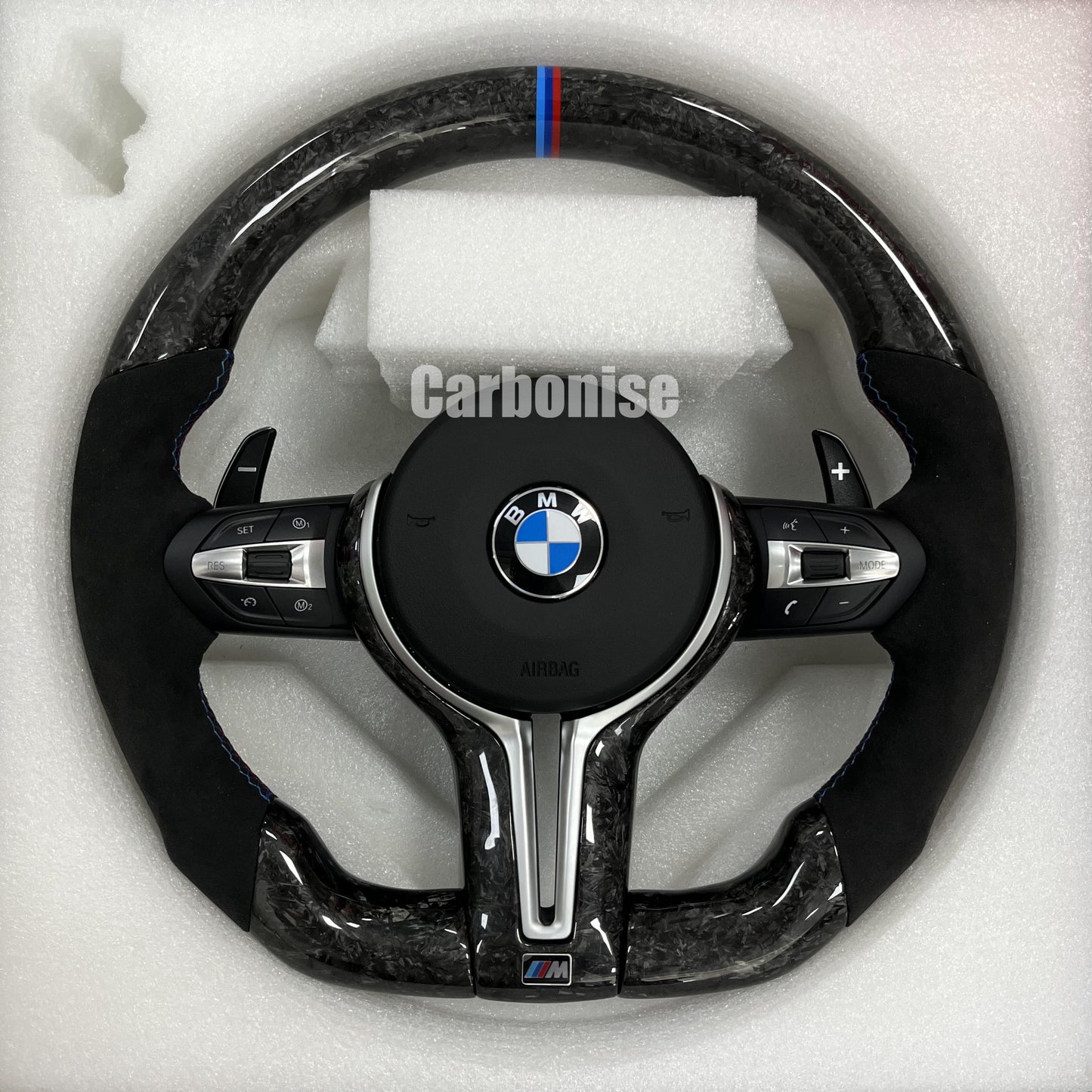 BMW Forged Carbon Fiber Steering Wheel @30